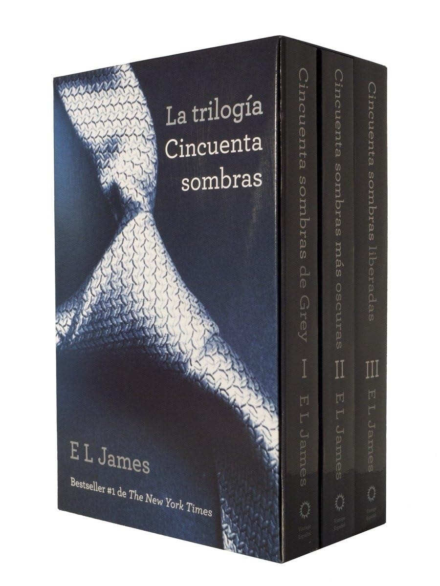 Estuche Trilogía Cincuenta Sombras 3 Title Boxed Set Cincuenta Sombra de Grey; Cincuenta Sombras Mas Oscuras Cincuenta Sombras Liberadas 3- Volume Boxed Set