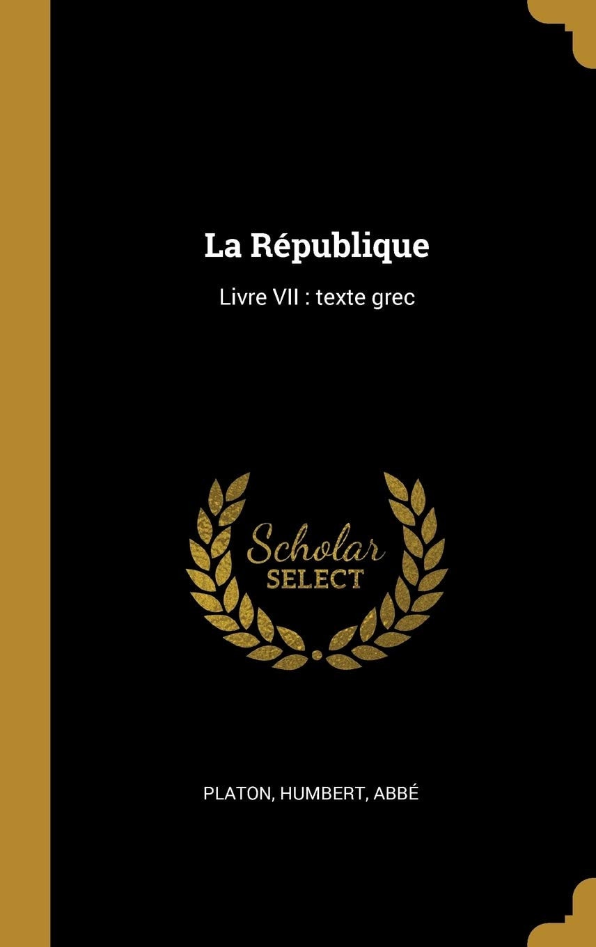 La République: livre VII : texte grec (French Edition)