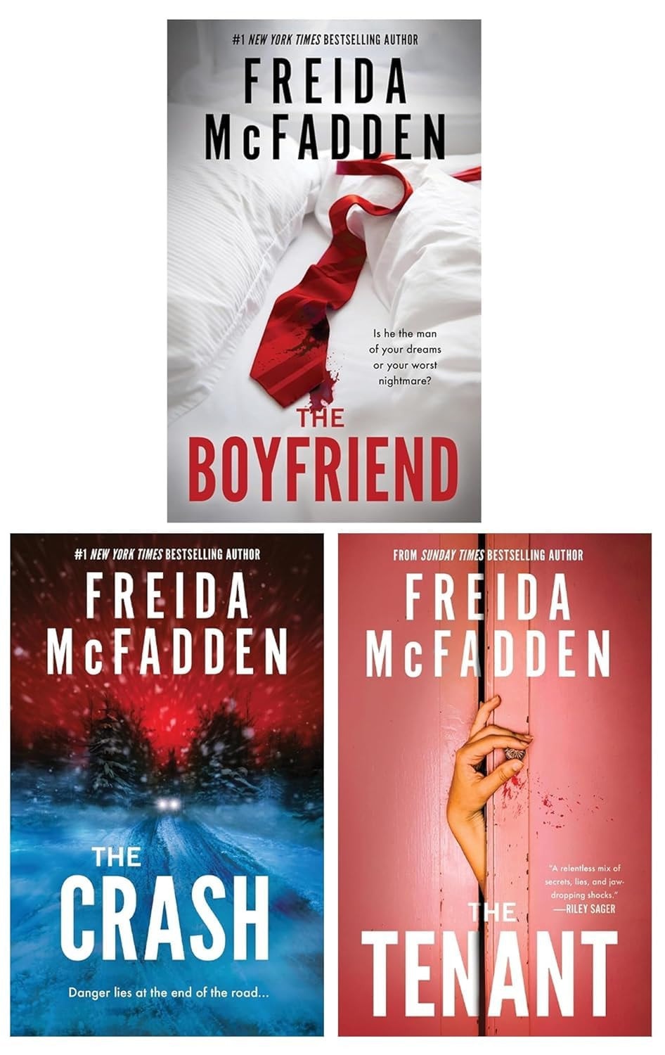 Freida McFadden 3 Books Collection Set (The Coworker, The Teacher & The Inmate)