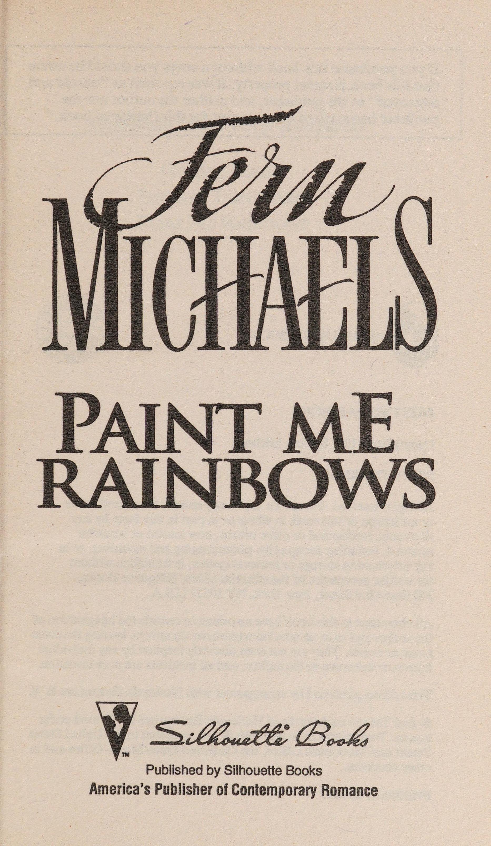 Paint Me Rainbows
