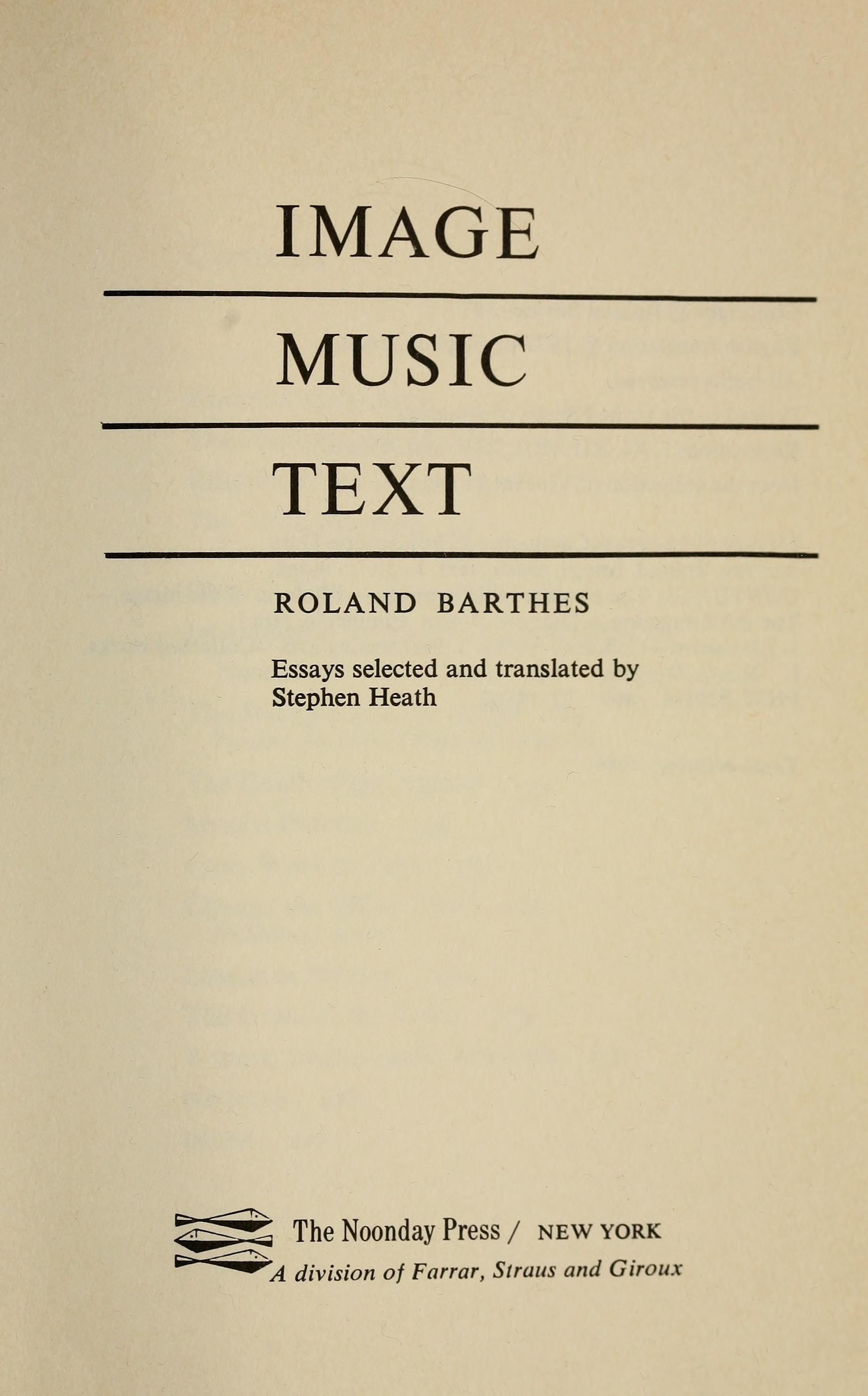 Image, Music, Text