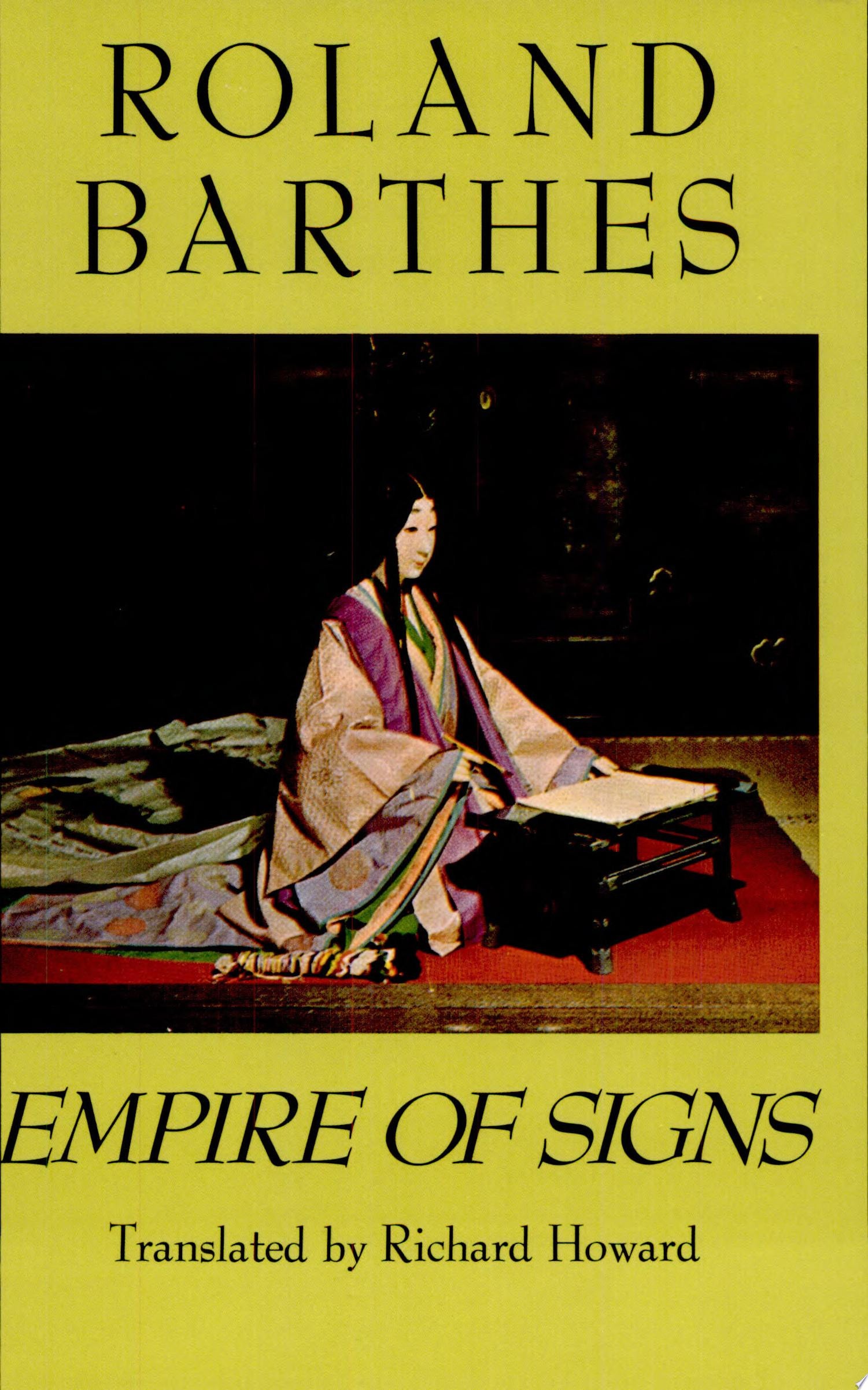 Empire of Signs