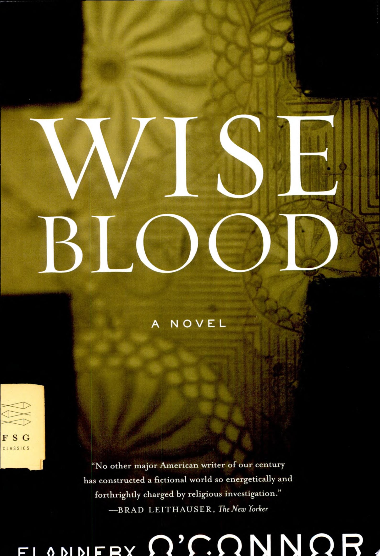 Wise Blood A Novel