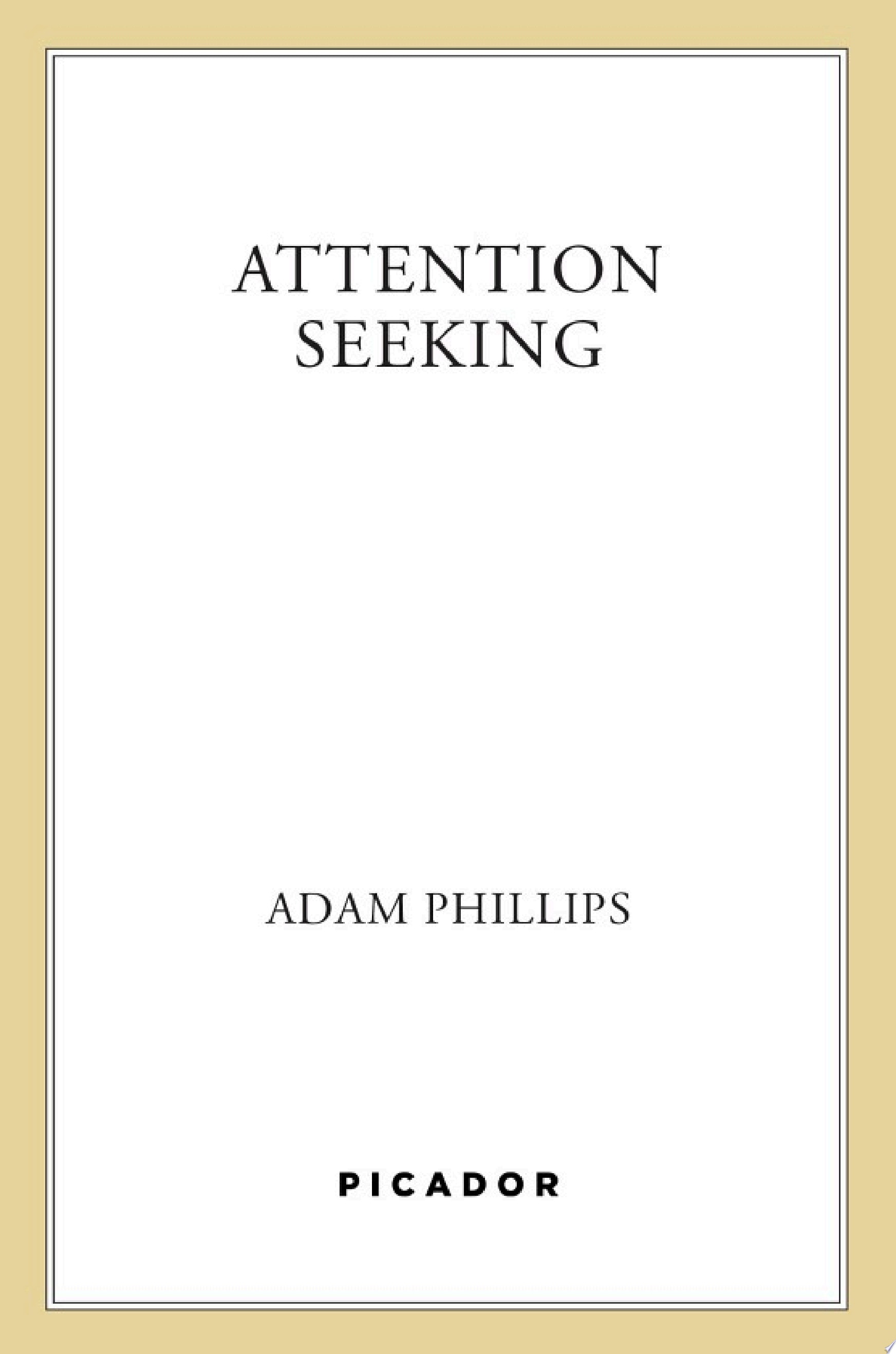 Attention Seeking