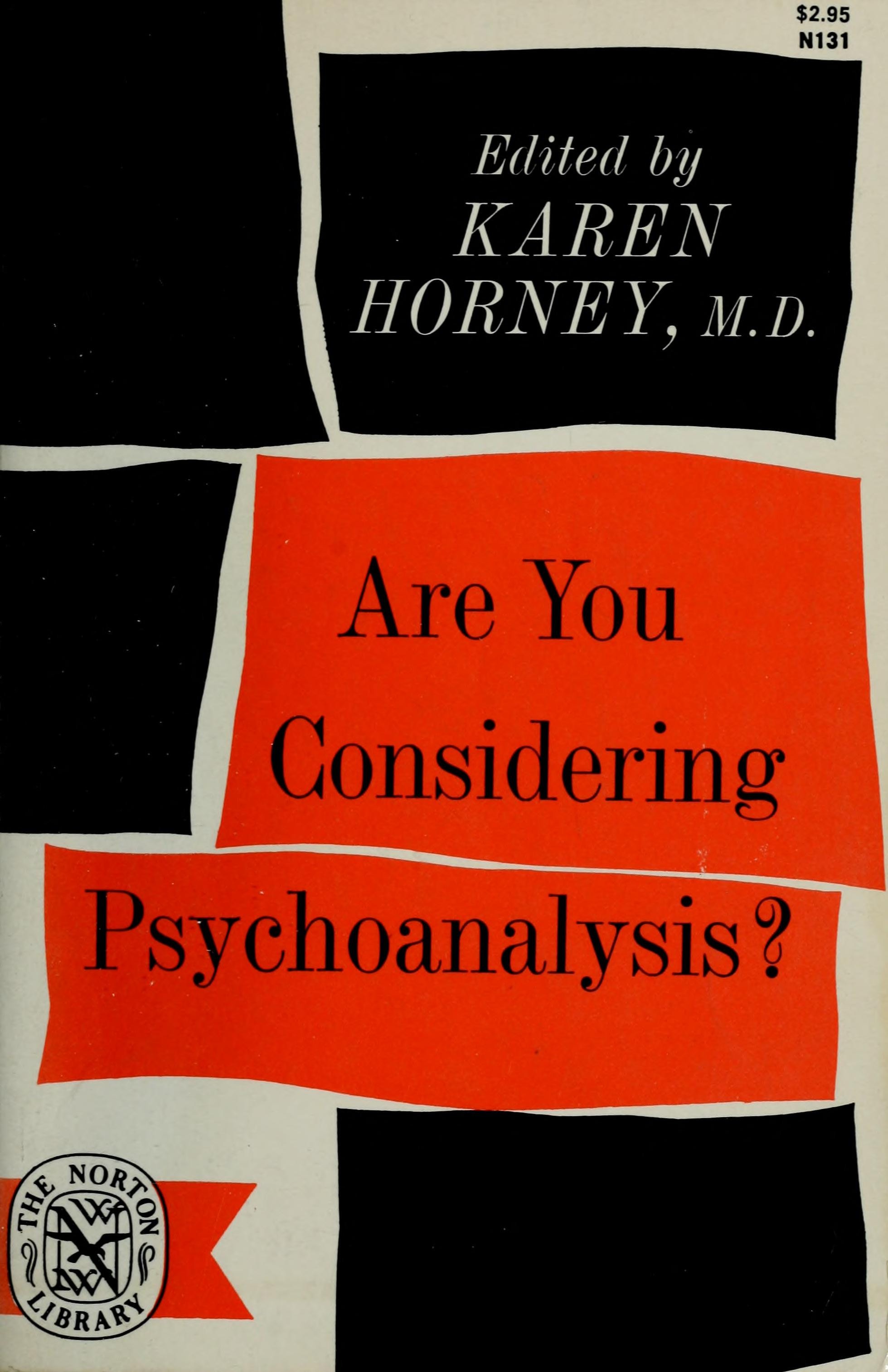 Are You Considering Psychoanalysis?
