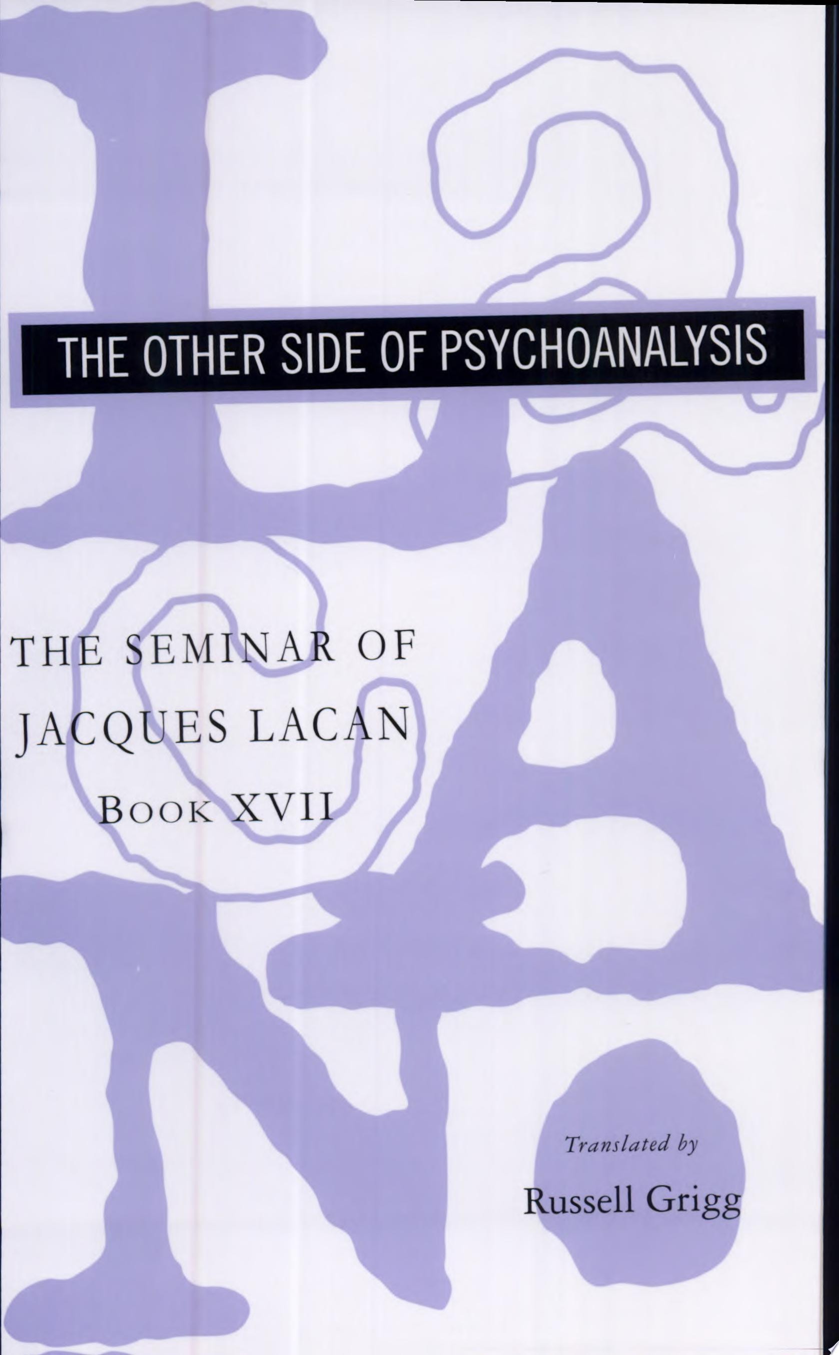 The Other Side of Psychoanalysis