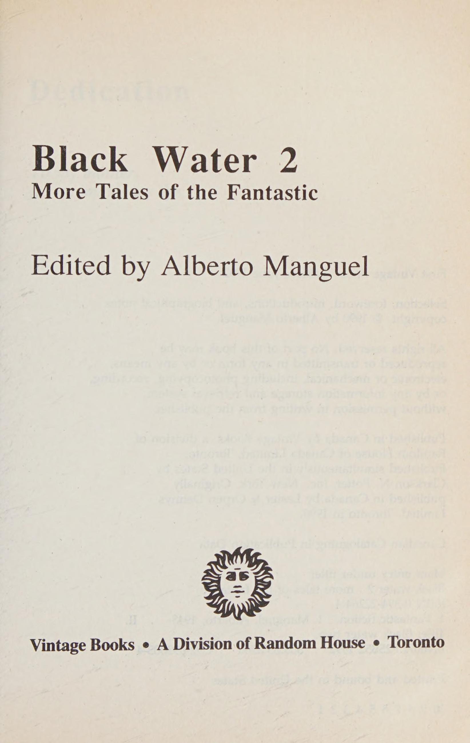 Black Water 2 More Tales of the Fantastic