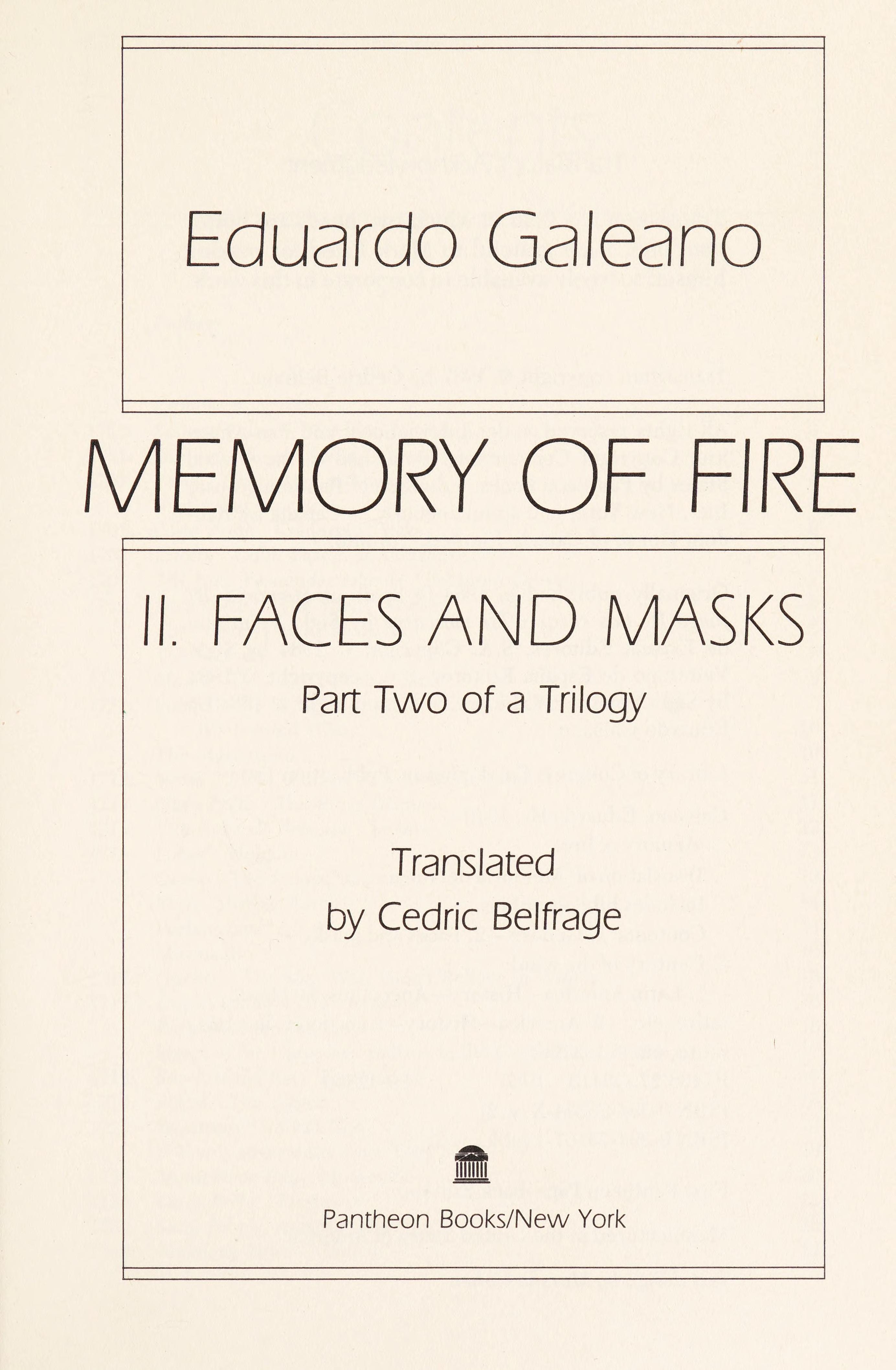Memory of Fire: Century of the wind
