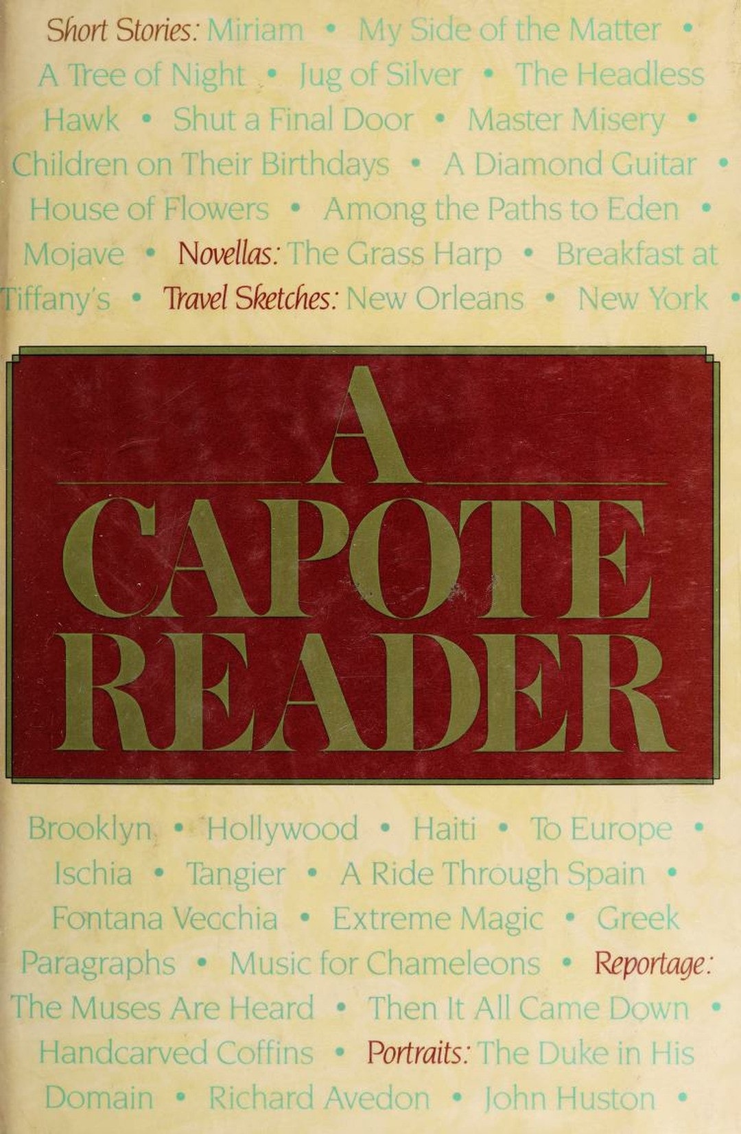 A Capote Reader