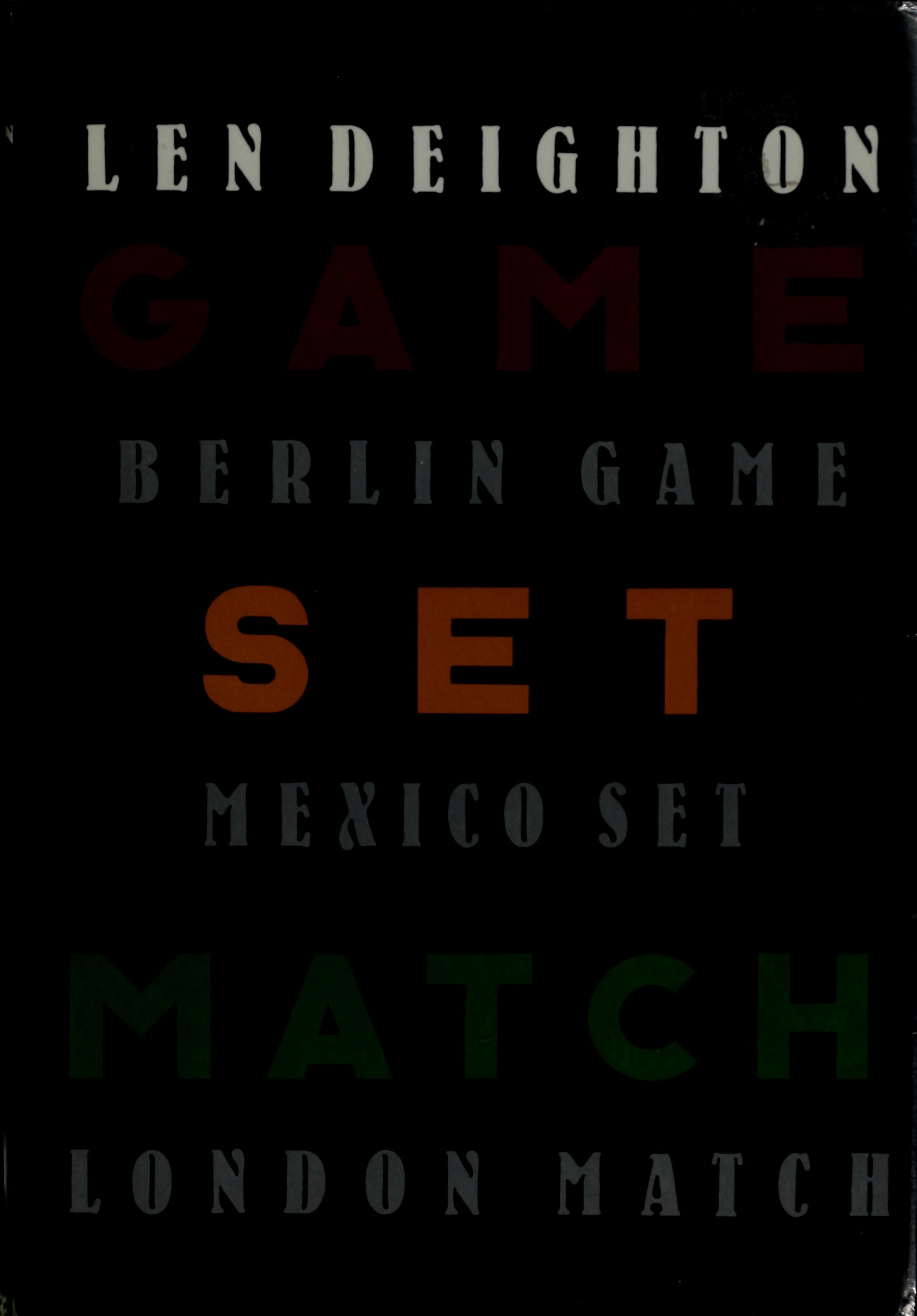 Game, Set & Match