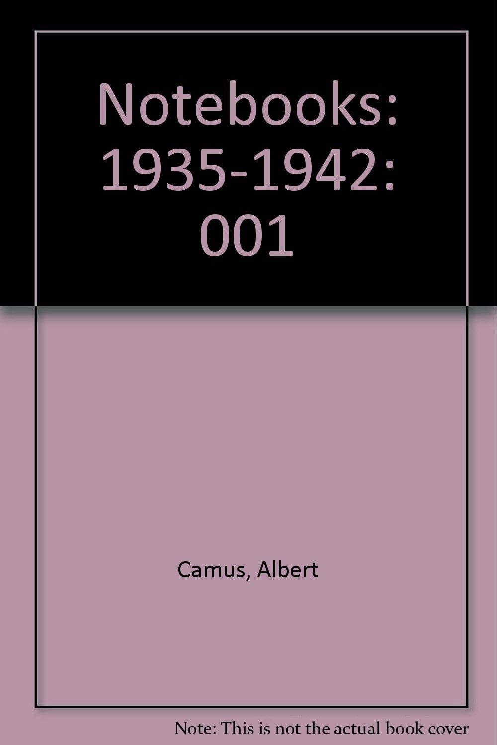 Notebooks, 1935-1942
