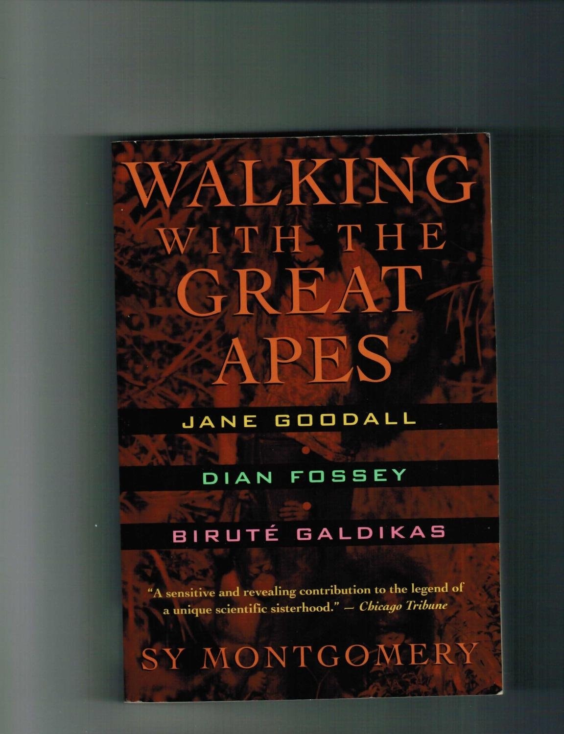 Walking with the Great Apes Jane Goodall, Dian Fossey, Biruté Galdikas