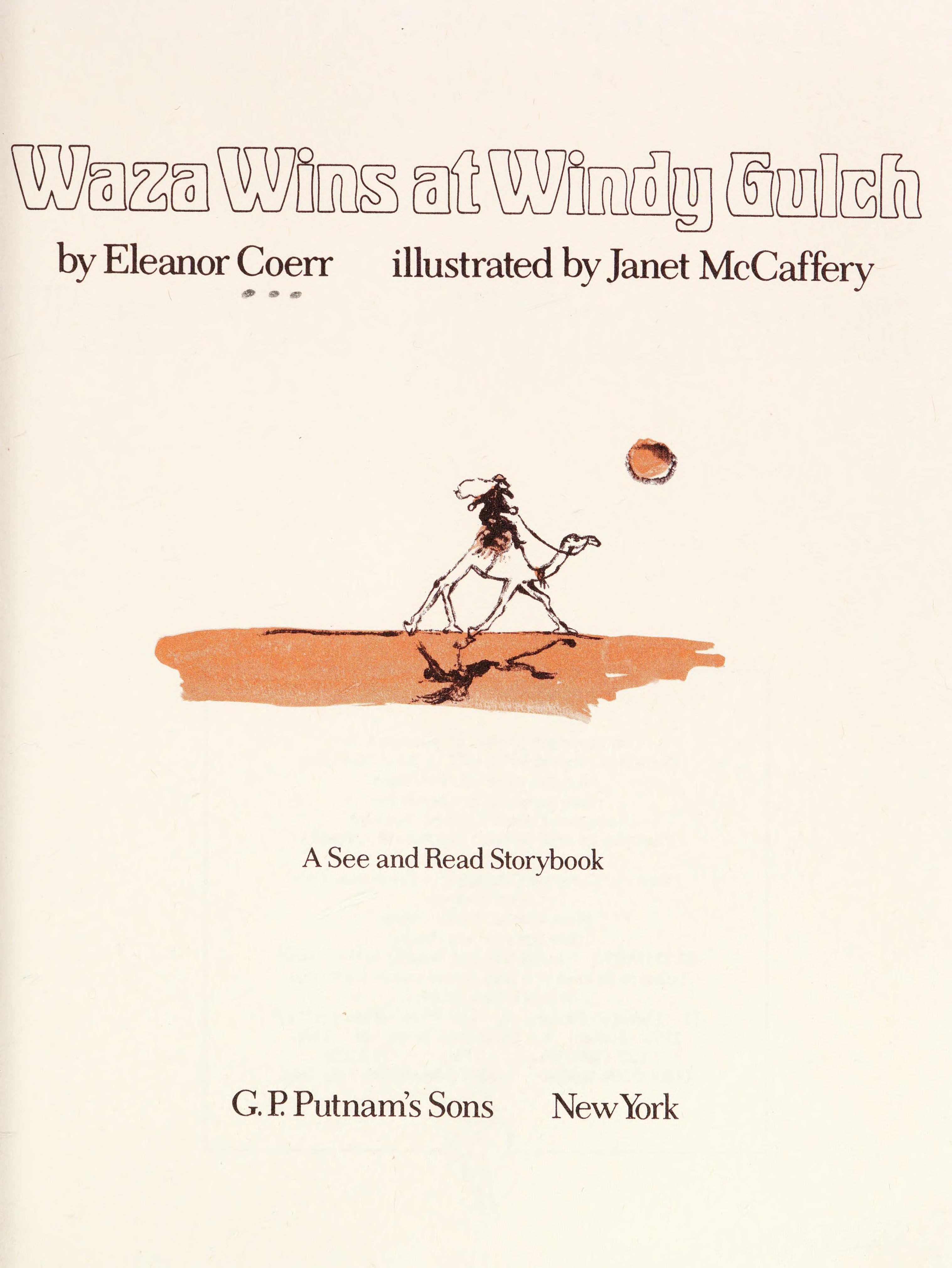 Waza Wins at Windy Gulch (A See and Read Storybook)
