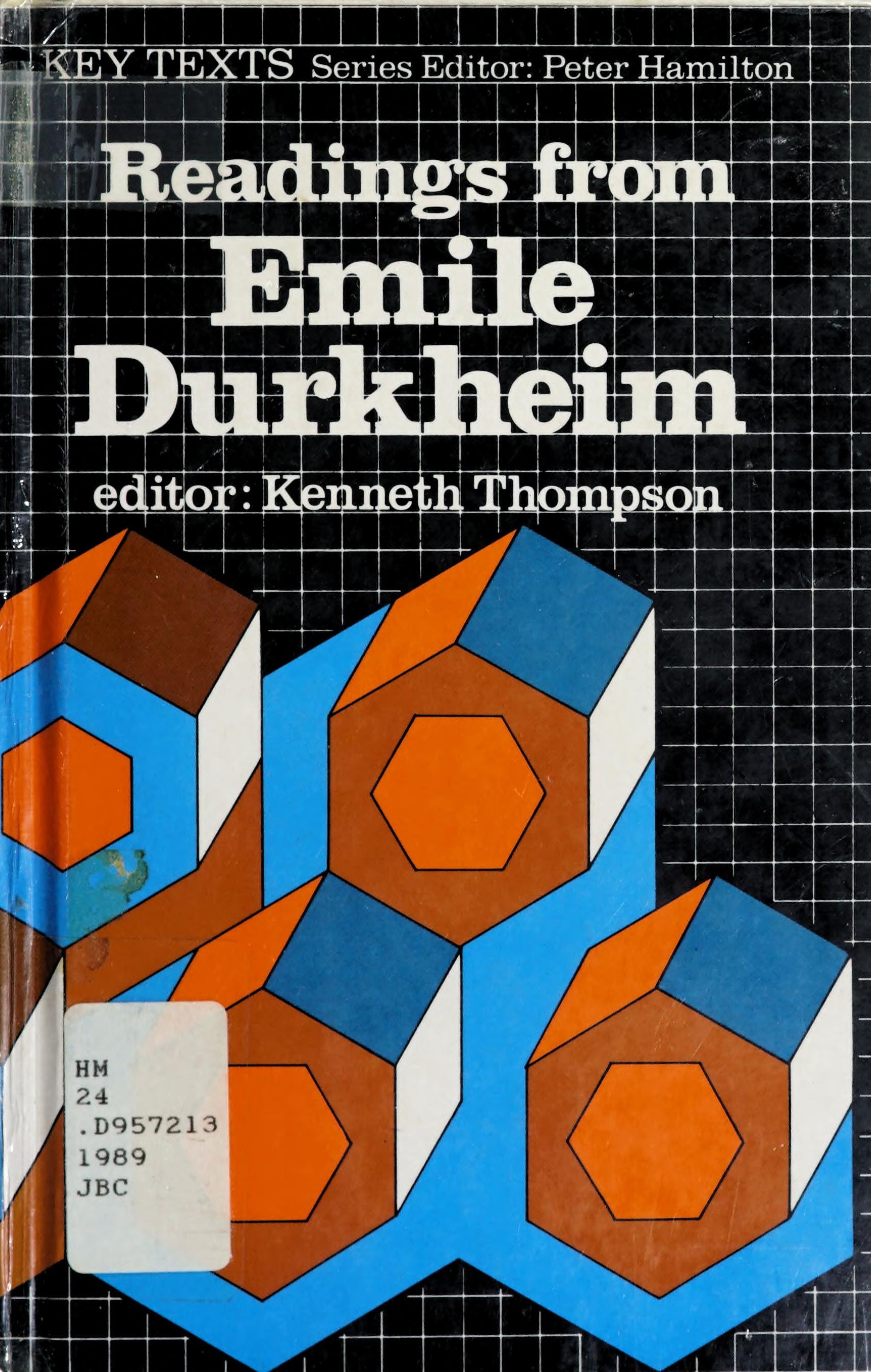 Readings from Emile Durkheim