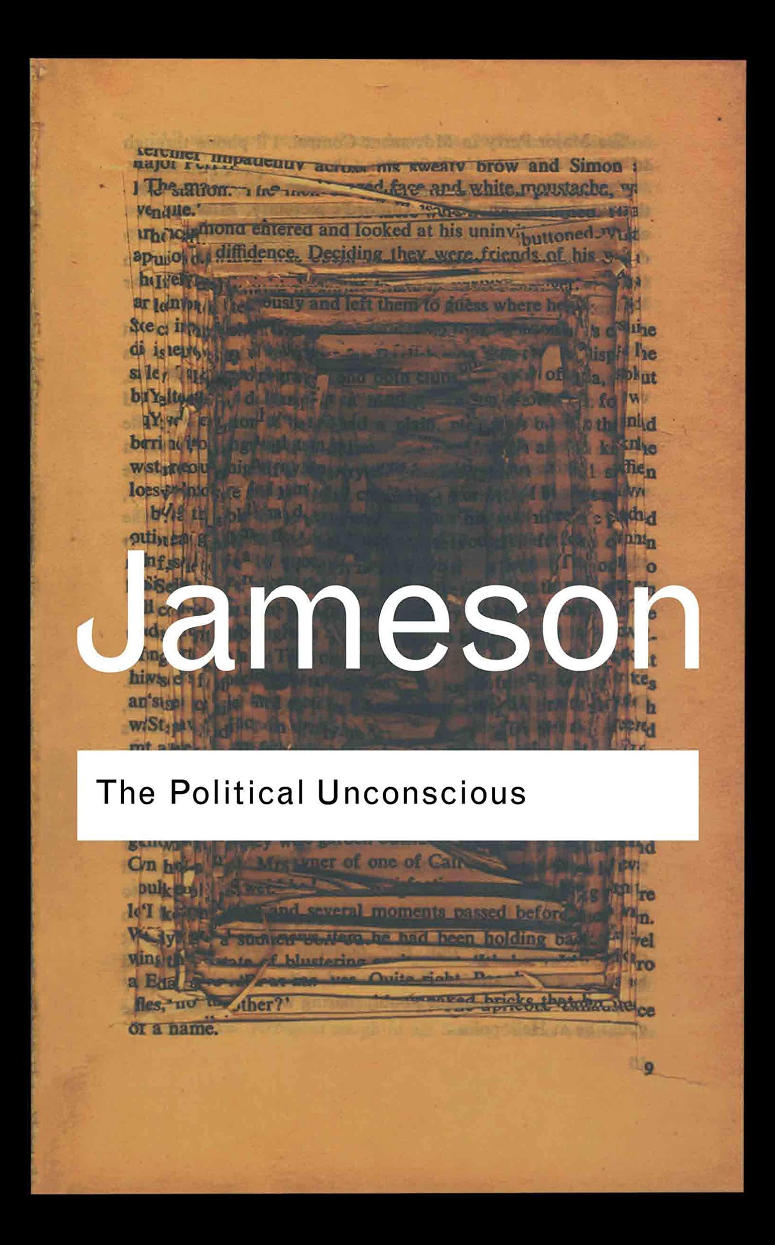 The Political Unconscious Narrative as a Socially Symbolic Act