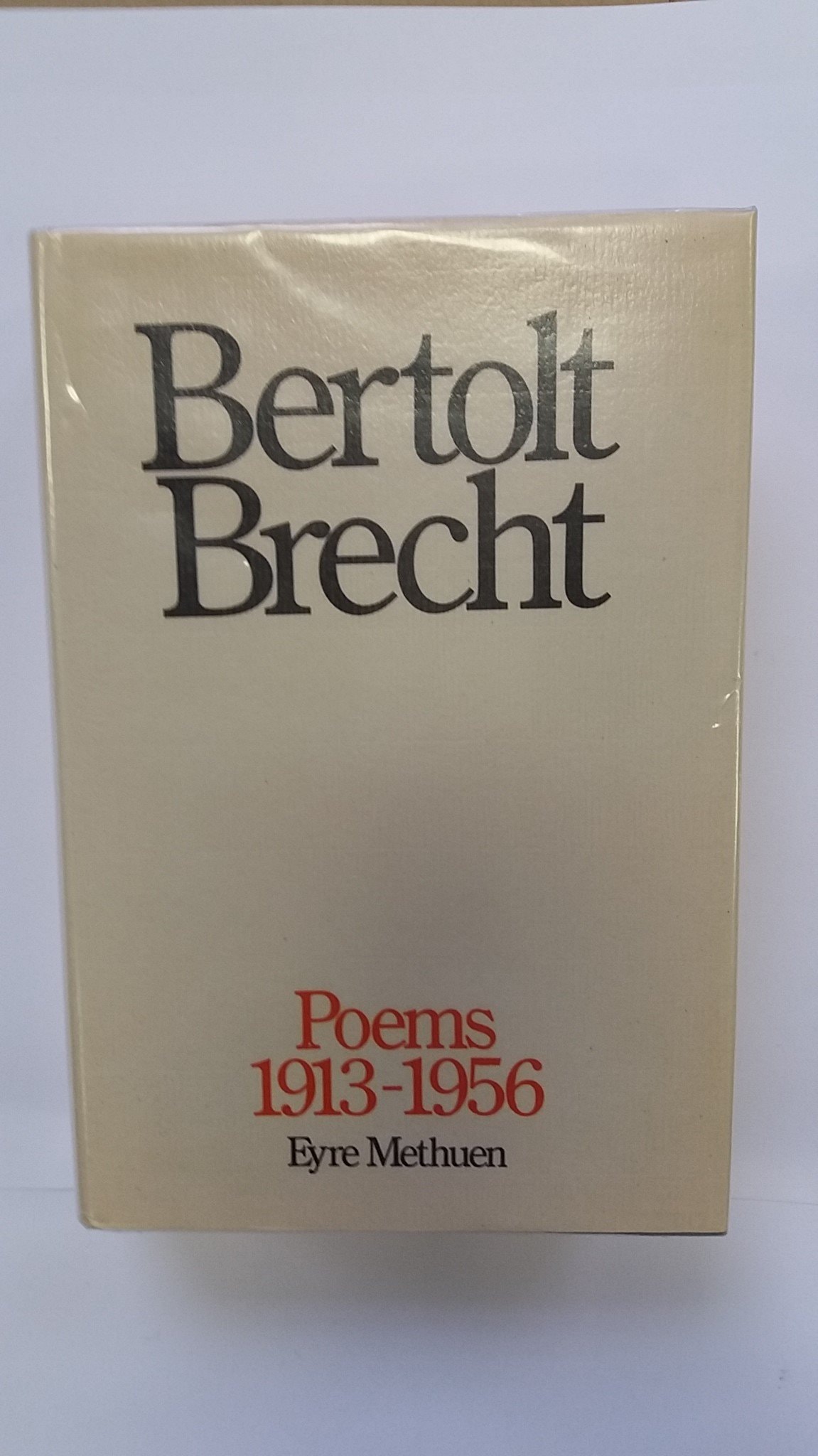 Poems 1913-1956: Bertolt Brecht (English and German Edition)