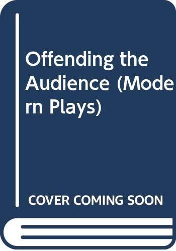 Offending the Audience; And, Self-accusation