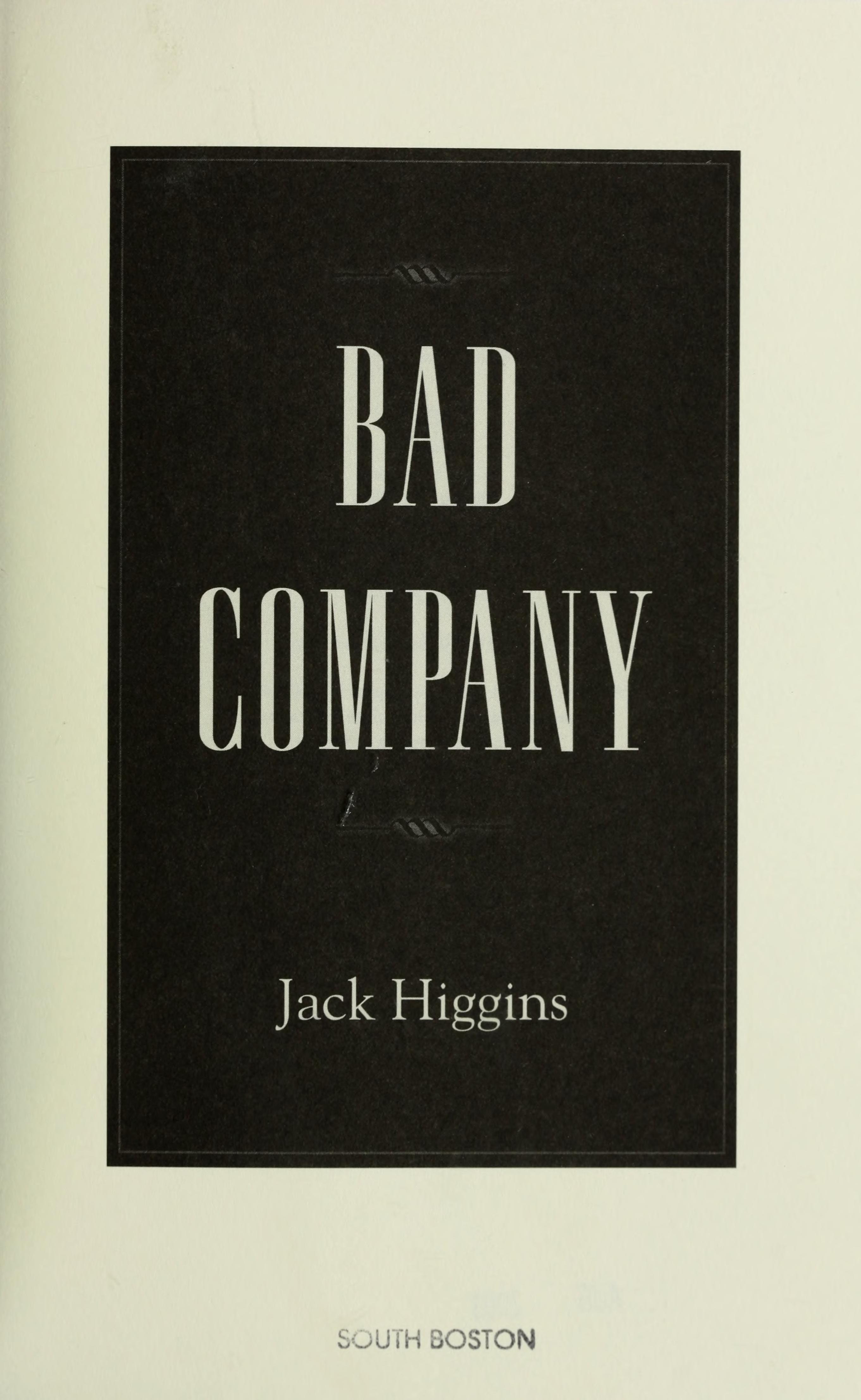 Bad Company