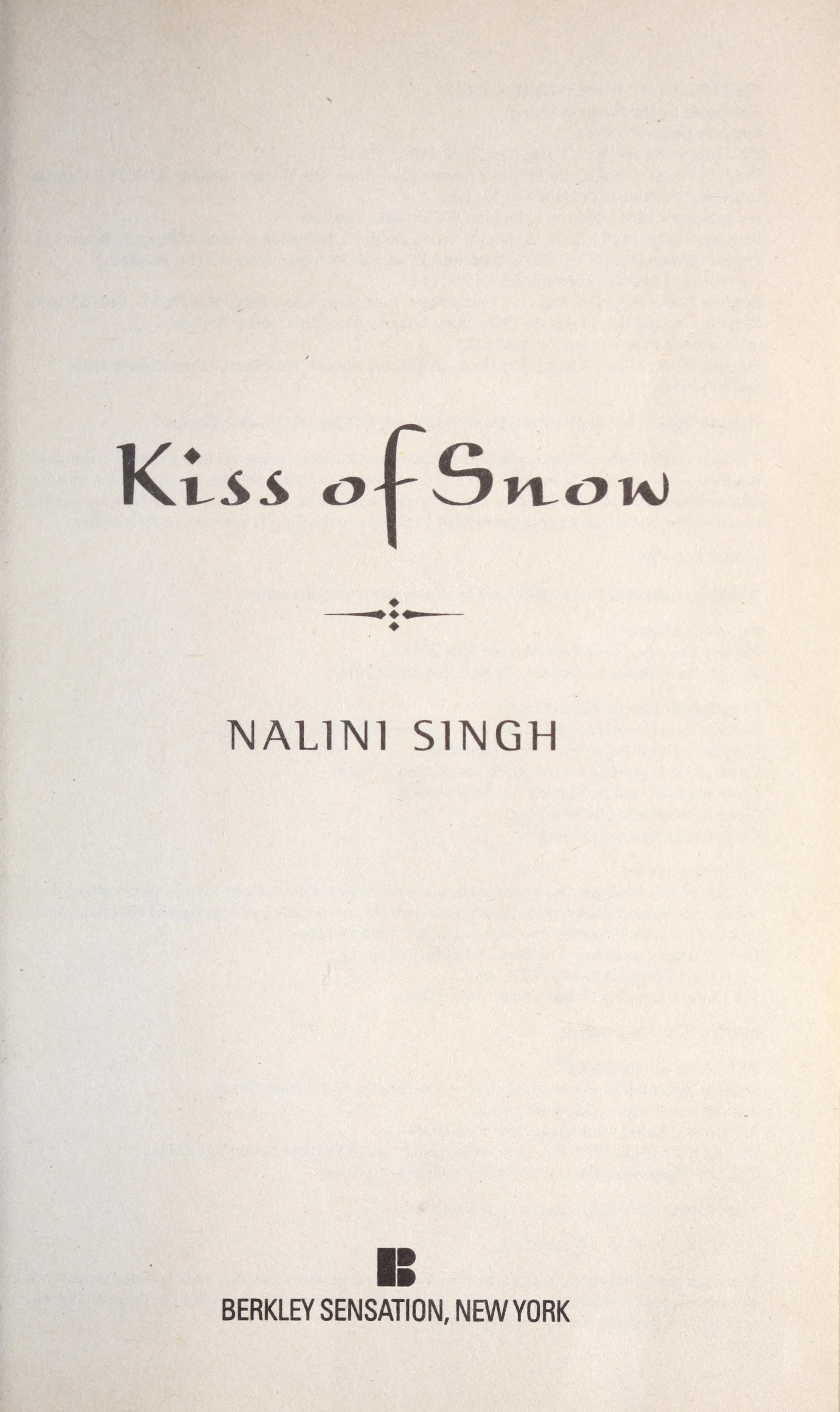 Kiss of Snow