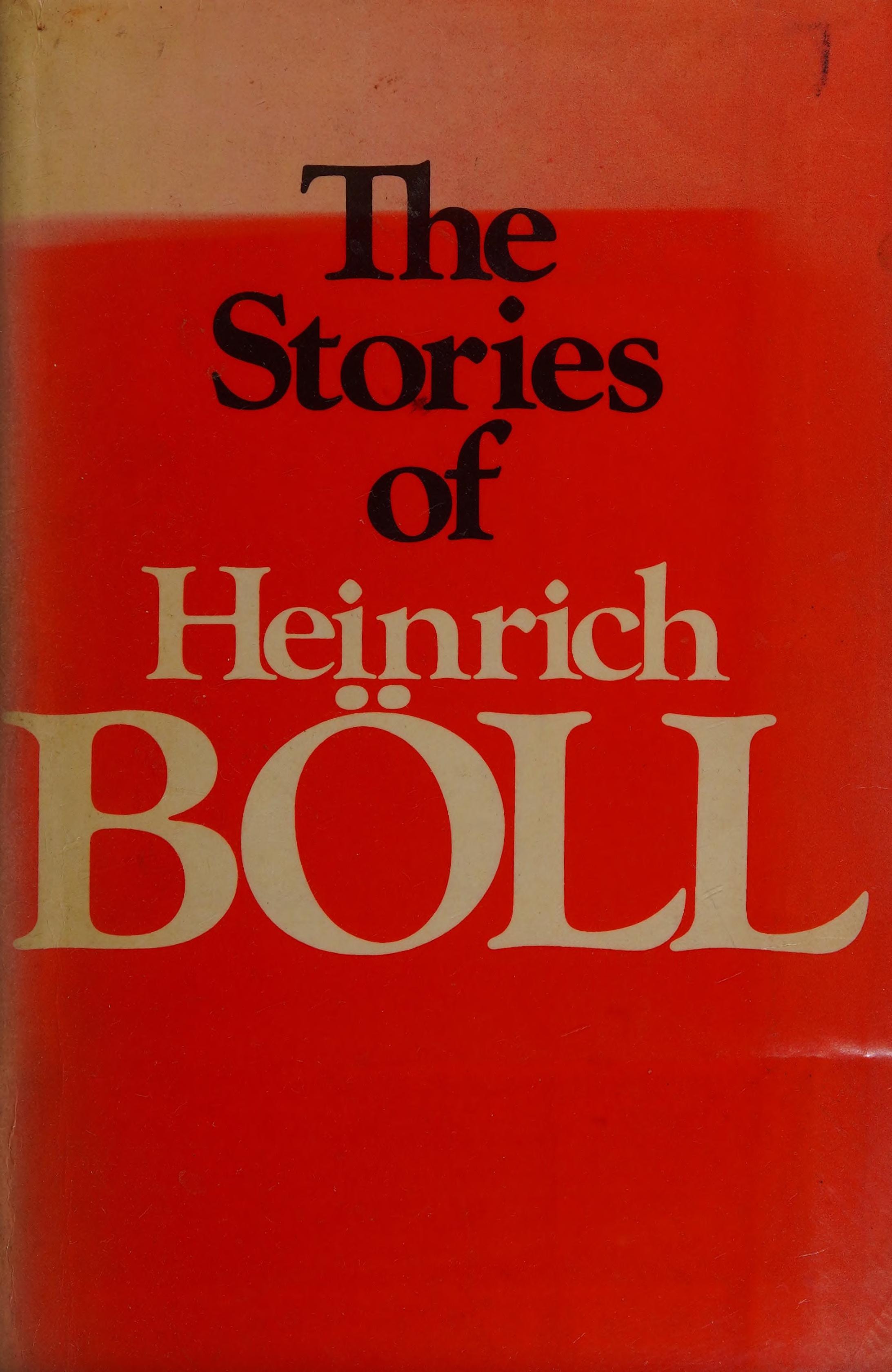 The Stories of Heinrich Böll