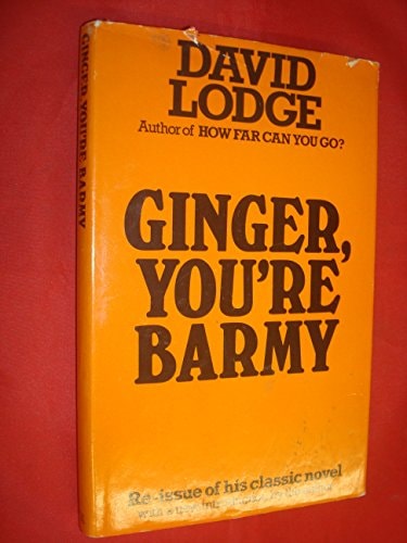 GINGER YOURE BARMY