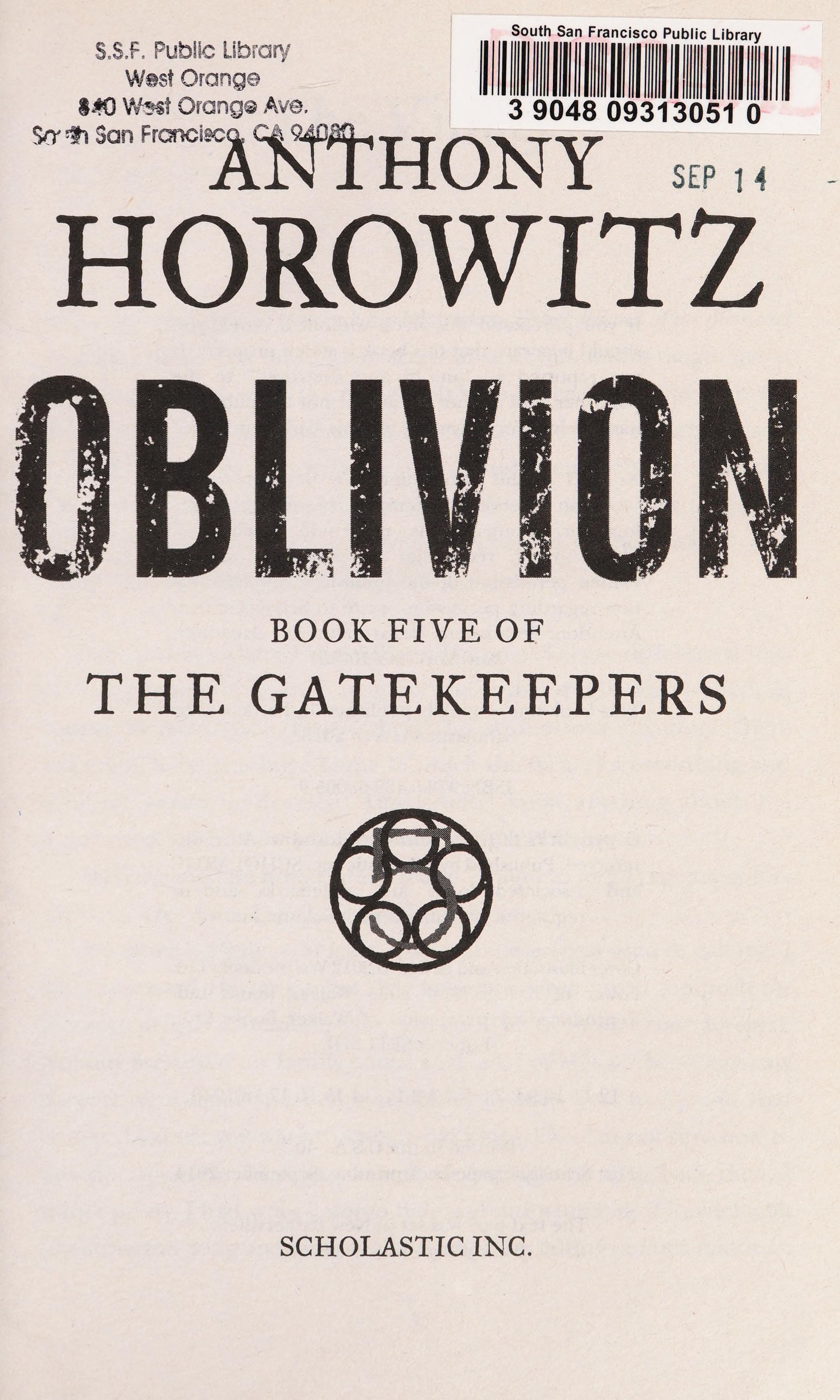 Oblivion