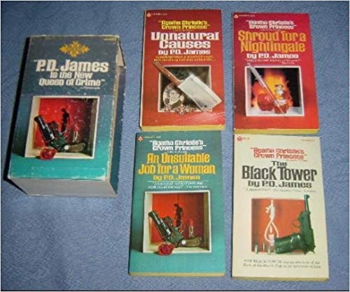 P. D. James Box Set (The Black Tower, Shroud for a Nightingale, Unnatural Causes, An Unsuitable Job for a Woman)
