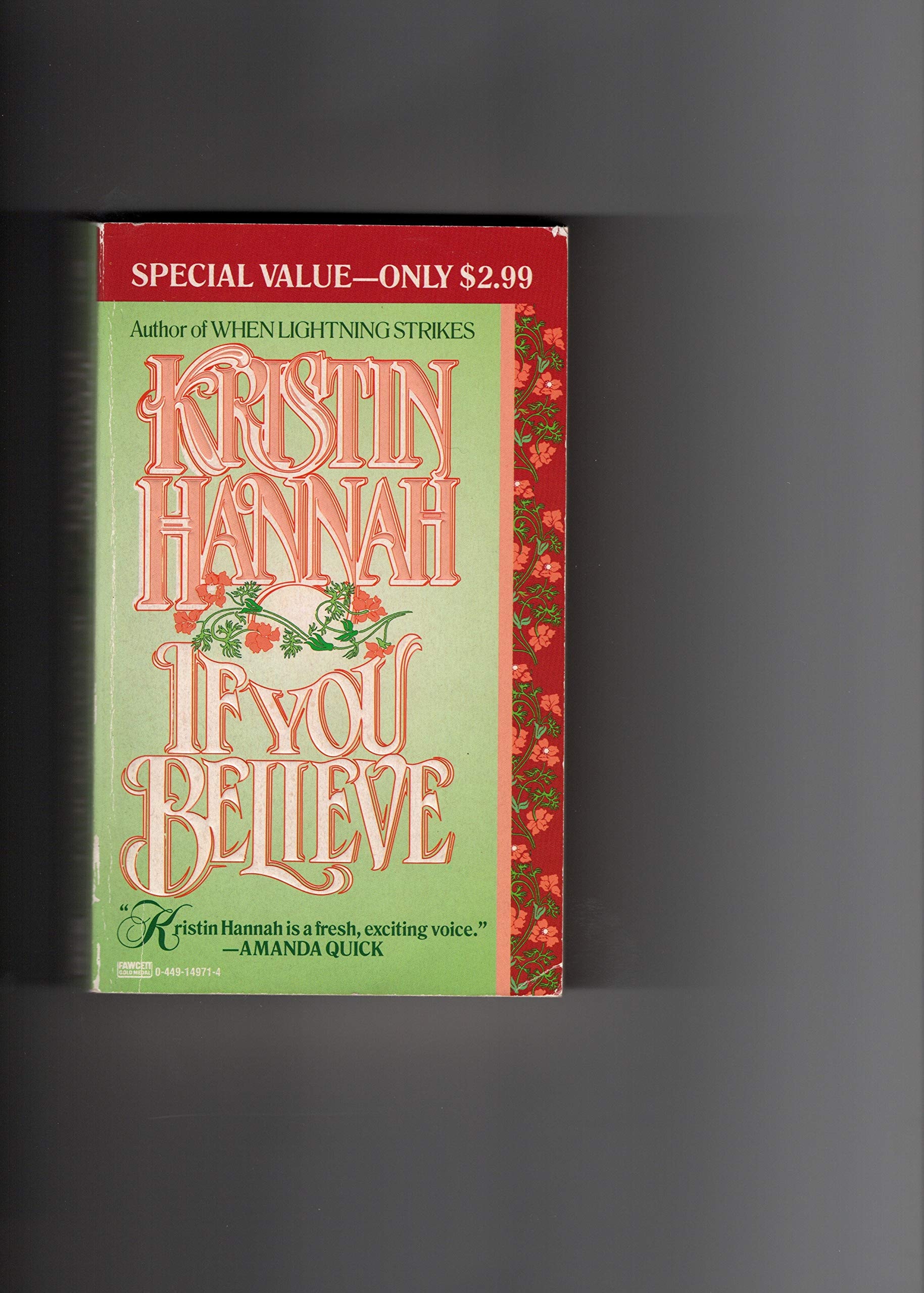 If You Believe: (note: special price edition)
