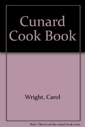 Cunard Cook Book