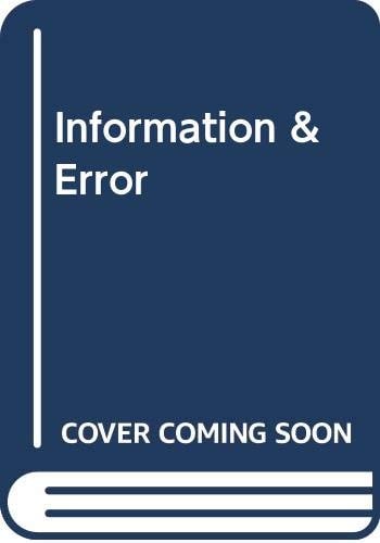 Information & Error