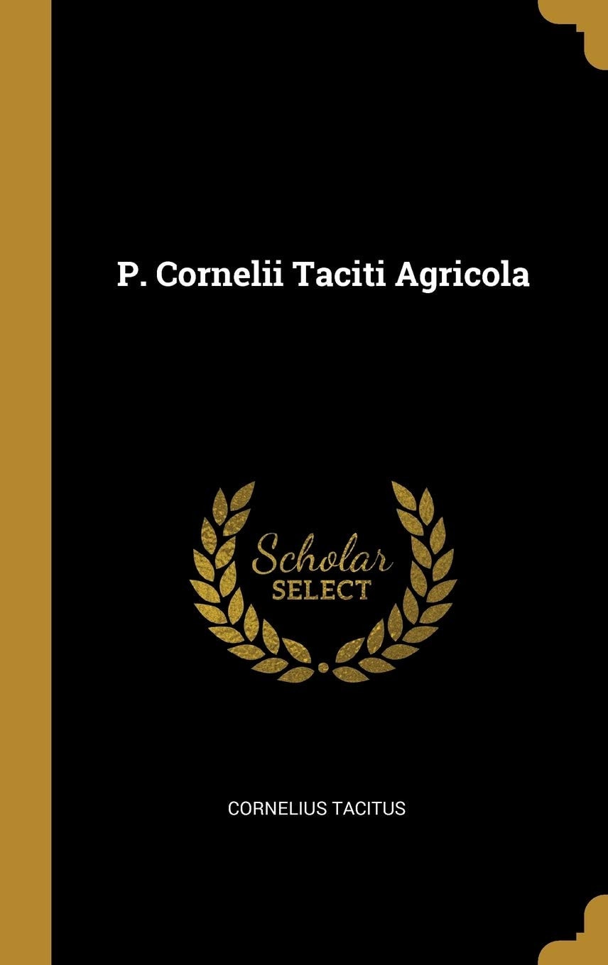 P. Cornelii Taciti Agricola