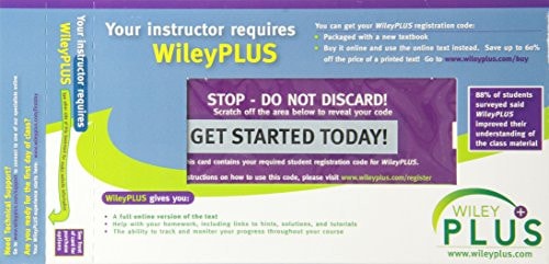 WileyPLUS Stand-alone to accompany Calculus: Single and Multivariable, 5e