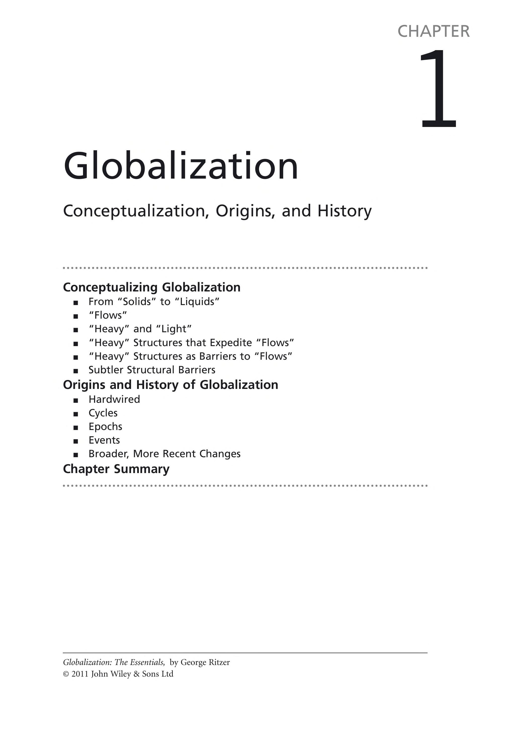 Globalization The Essentials