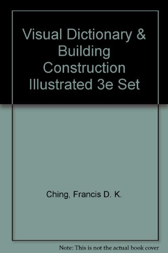 Visual Dictionary and Building Construction Illust Rated Third Edition Set