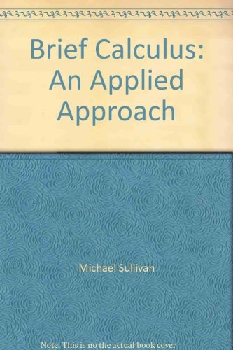 eGrade Plus Stand-alone for Brief Calculus An Applied Approach