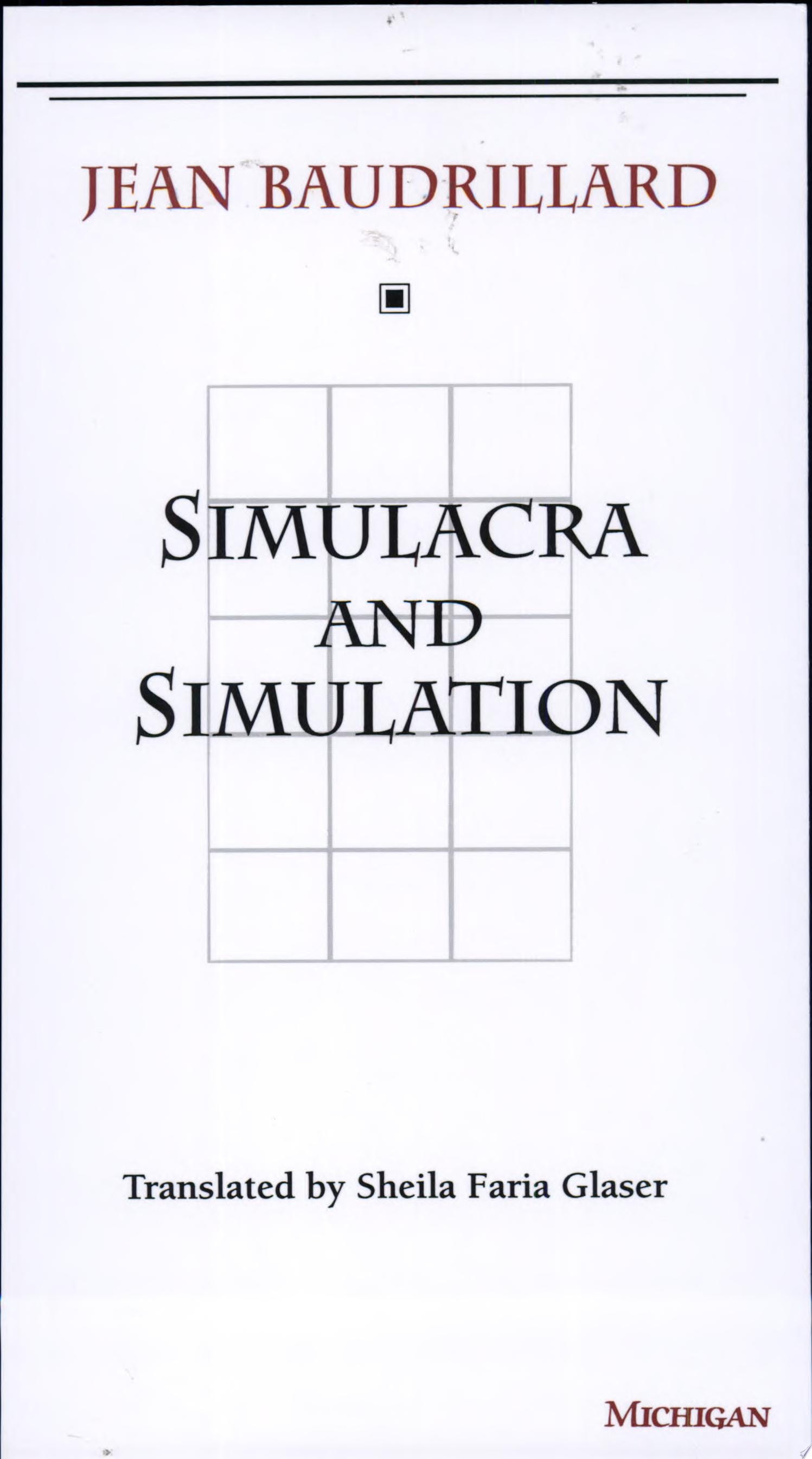 Simulacra and Simulation