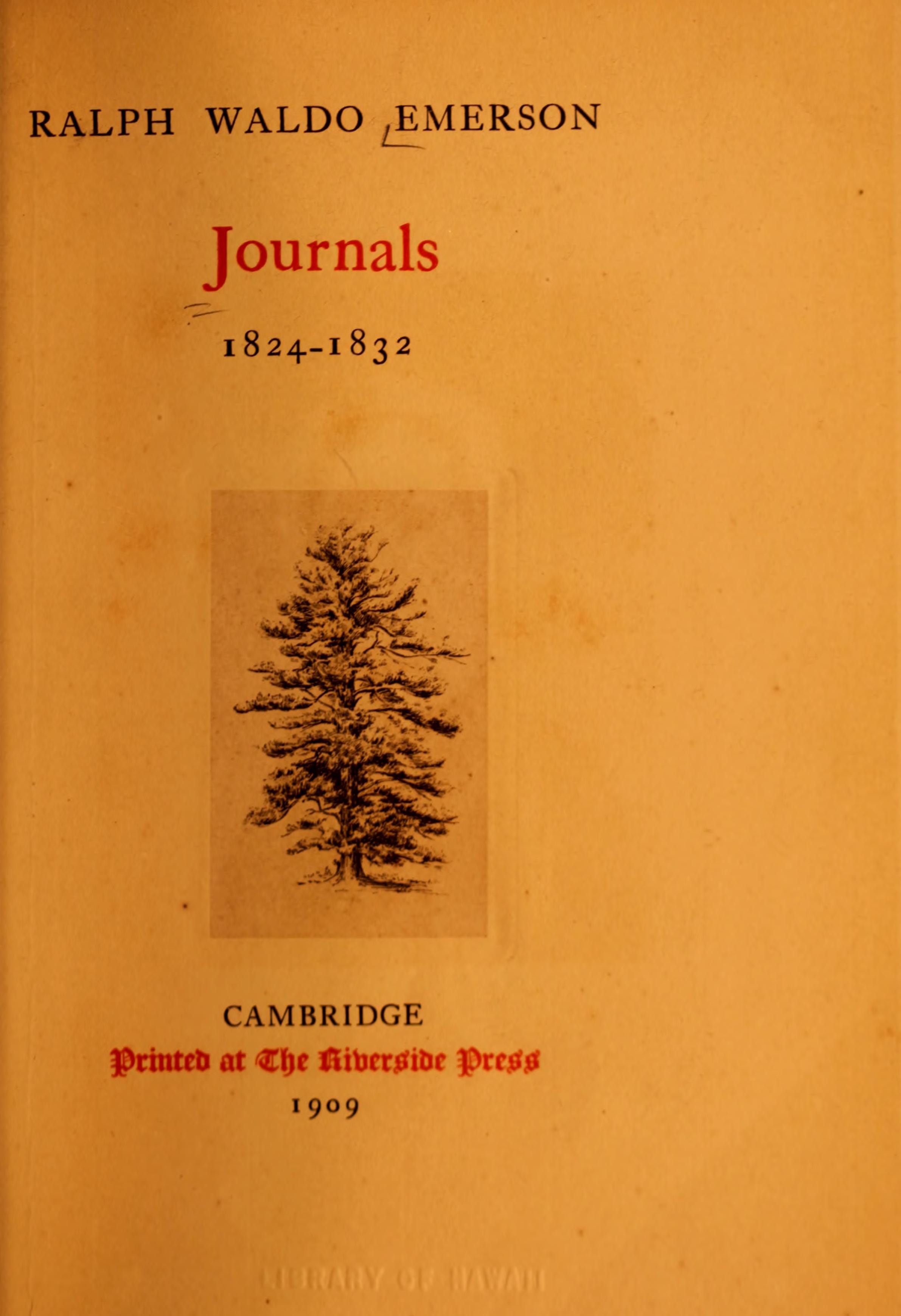The Heart of Emerson's Journals