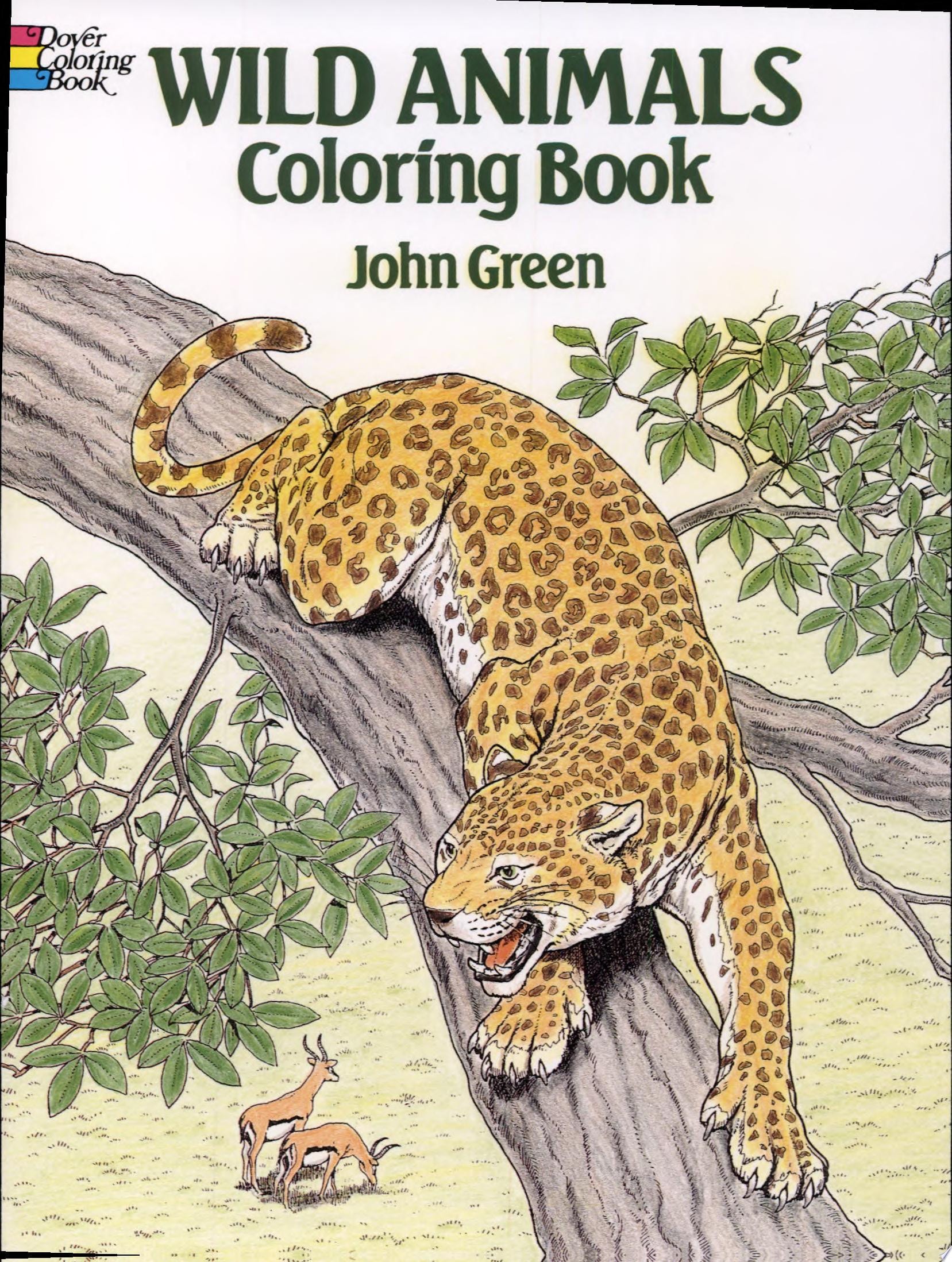 Wild Animals Coloring Book (Dover Nature Coloring Book)