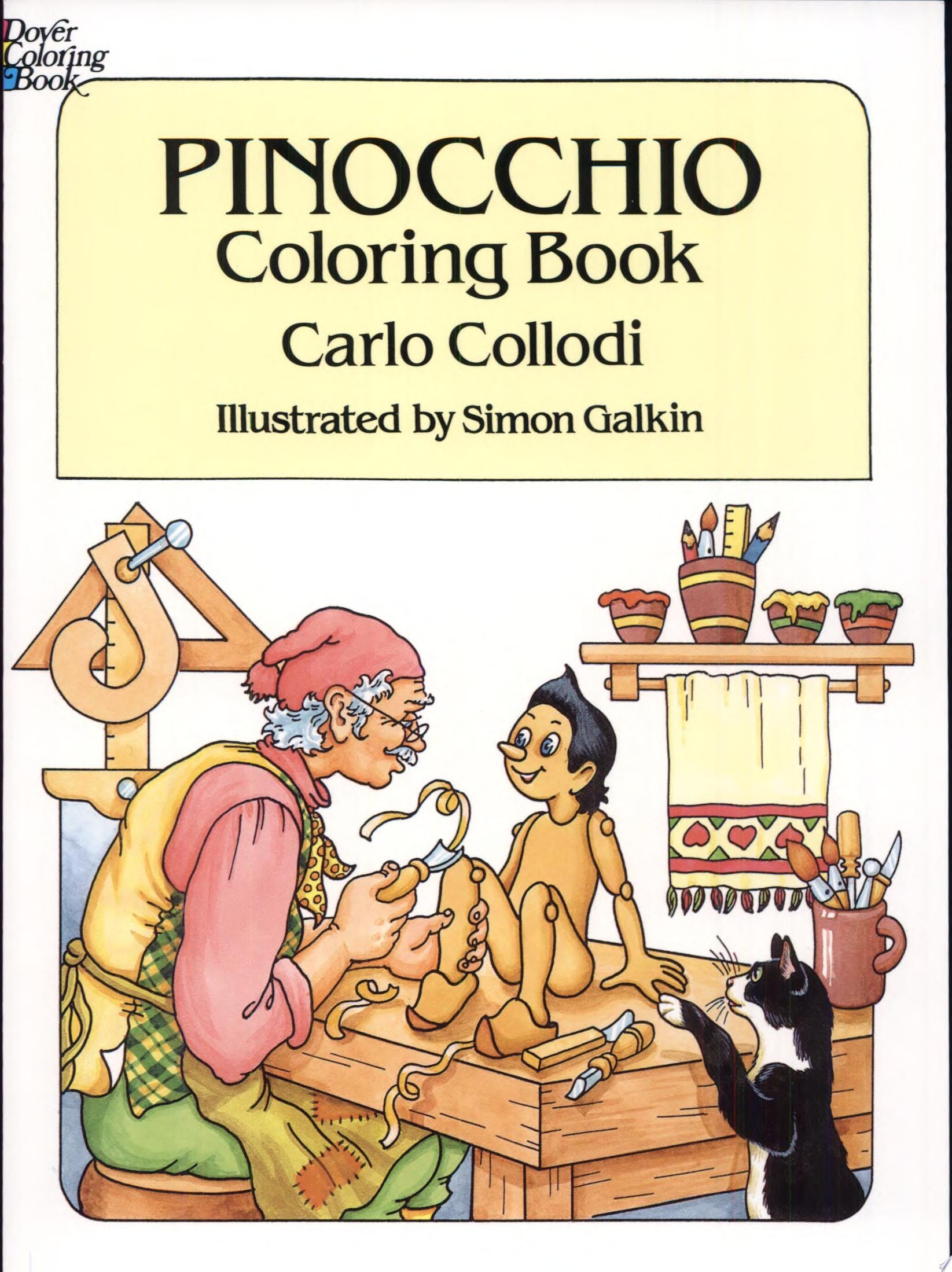 Pinocchio Coloring Book