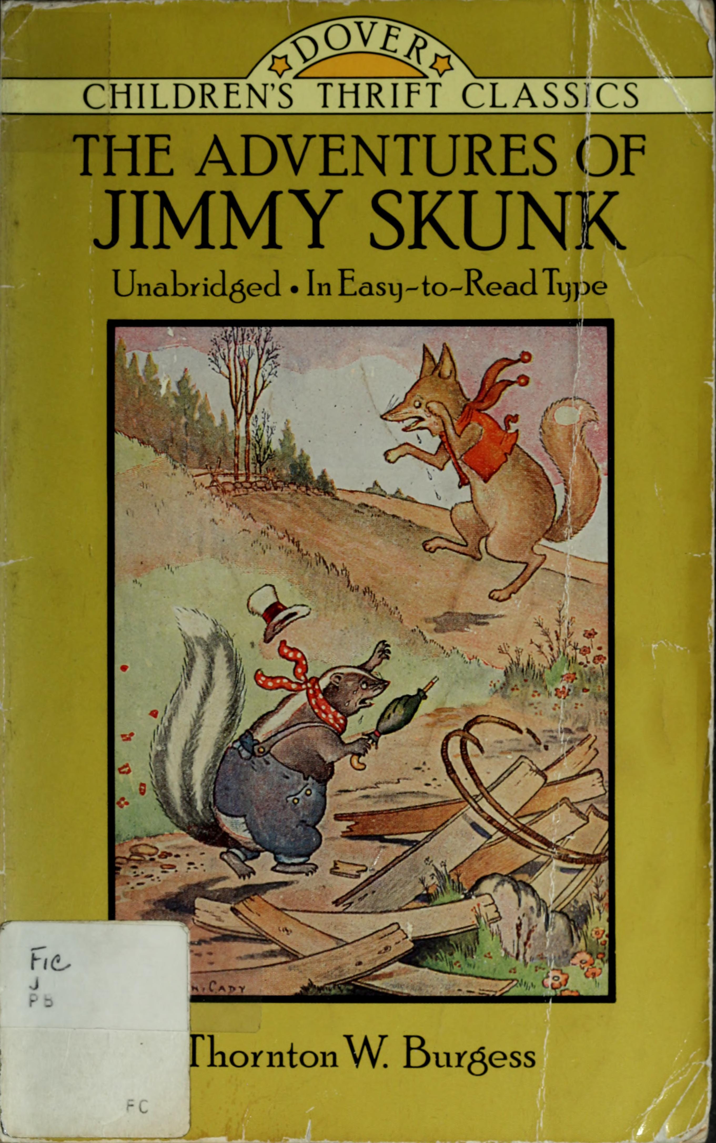 The Adventures of Jimmy Skunk
