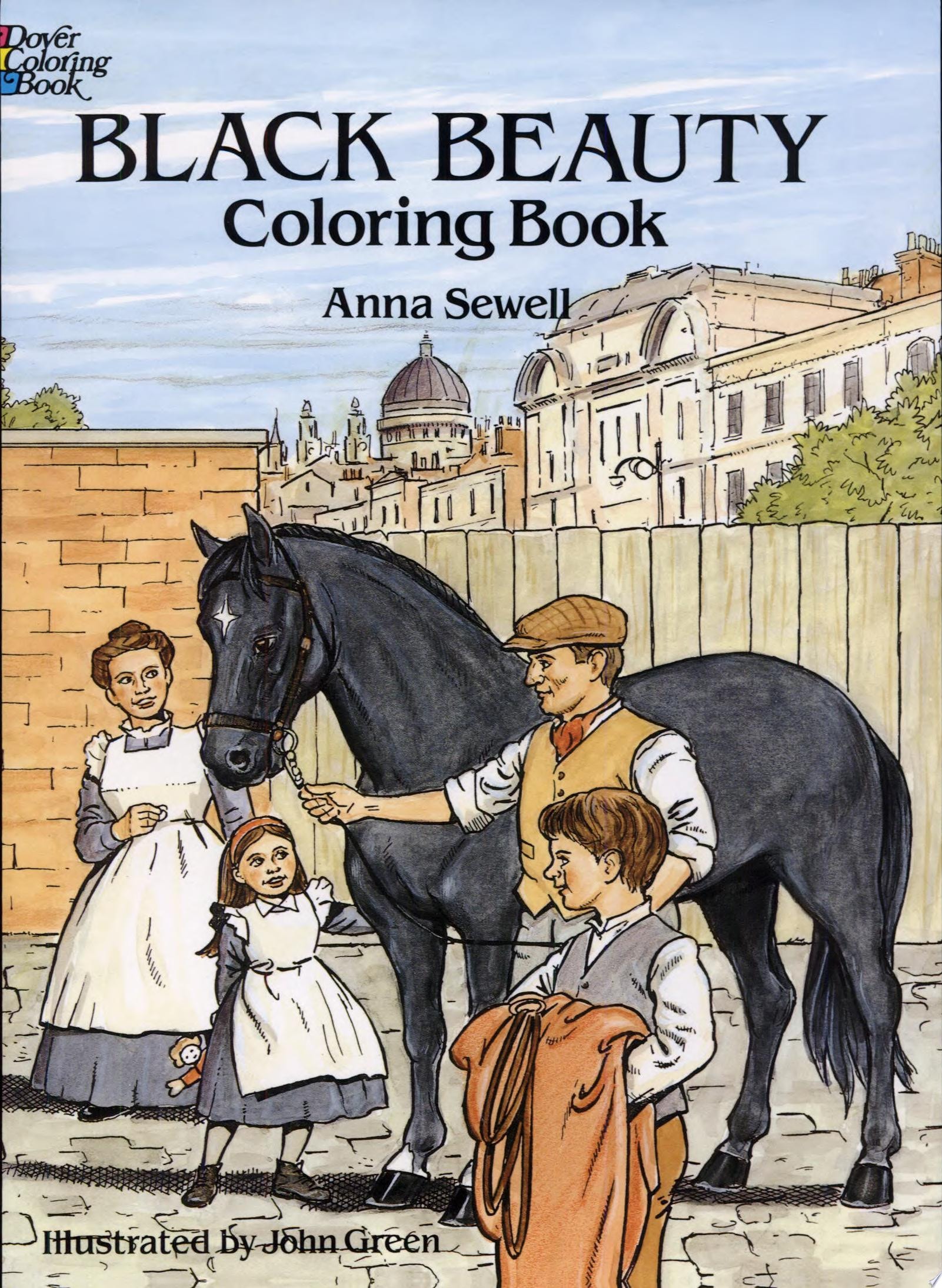 Black Beauty Coloring Book