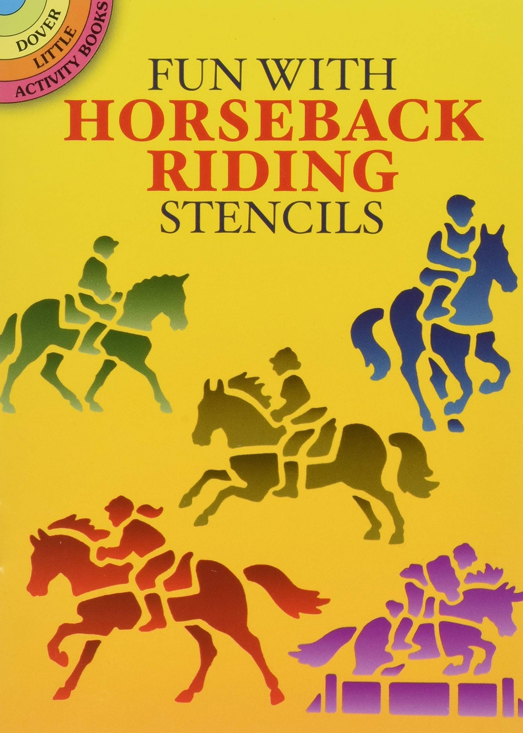Fun with Horseback Riding Stencils