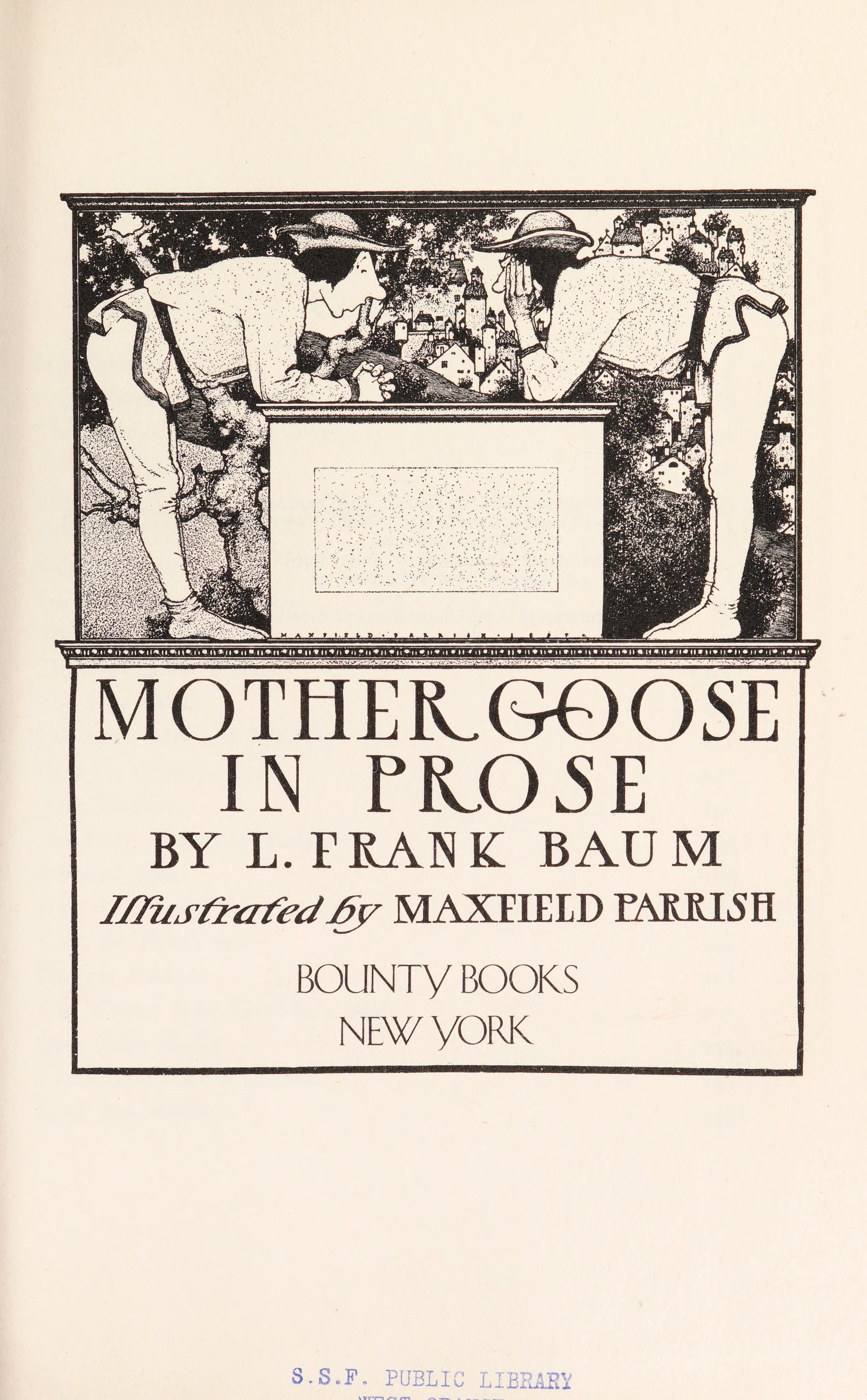 Mother Goose in Prose