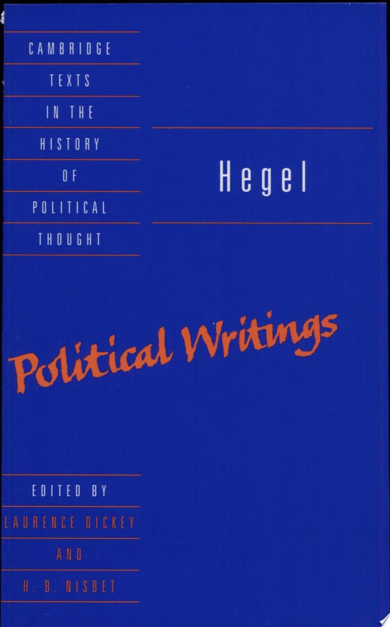 Political Writings