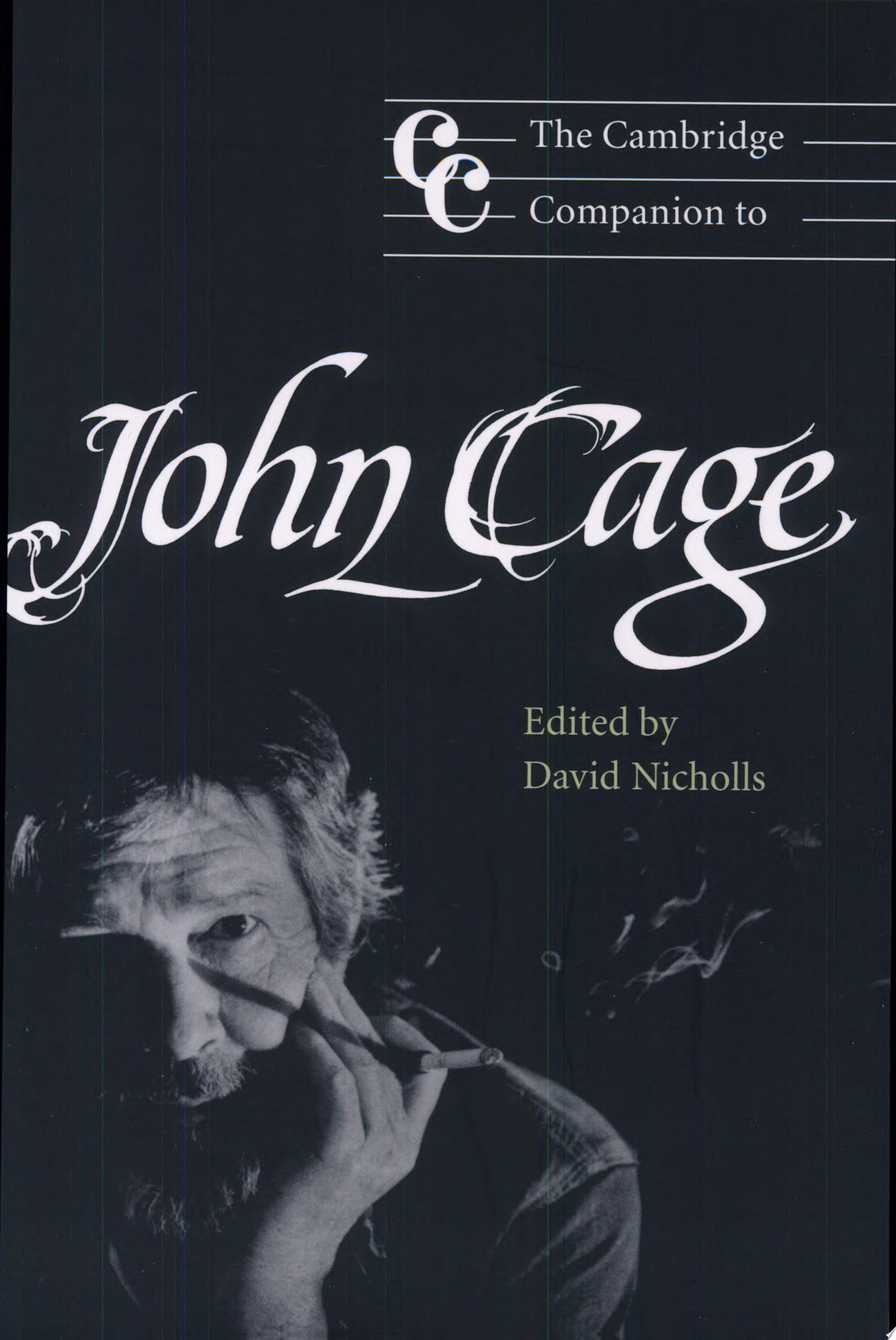 The Cambridge Companion to John Cage