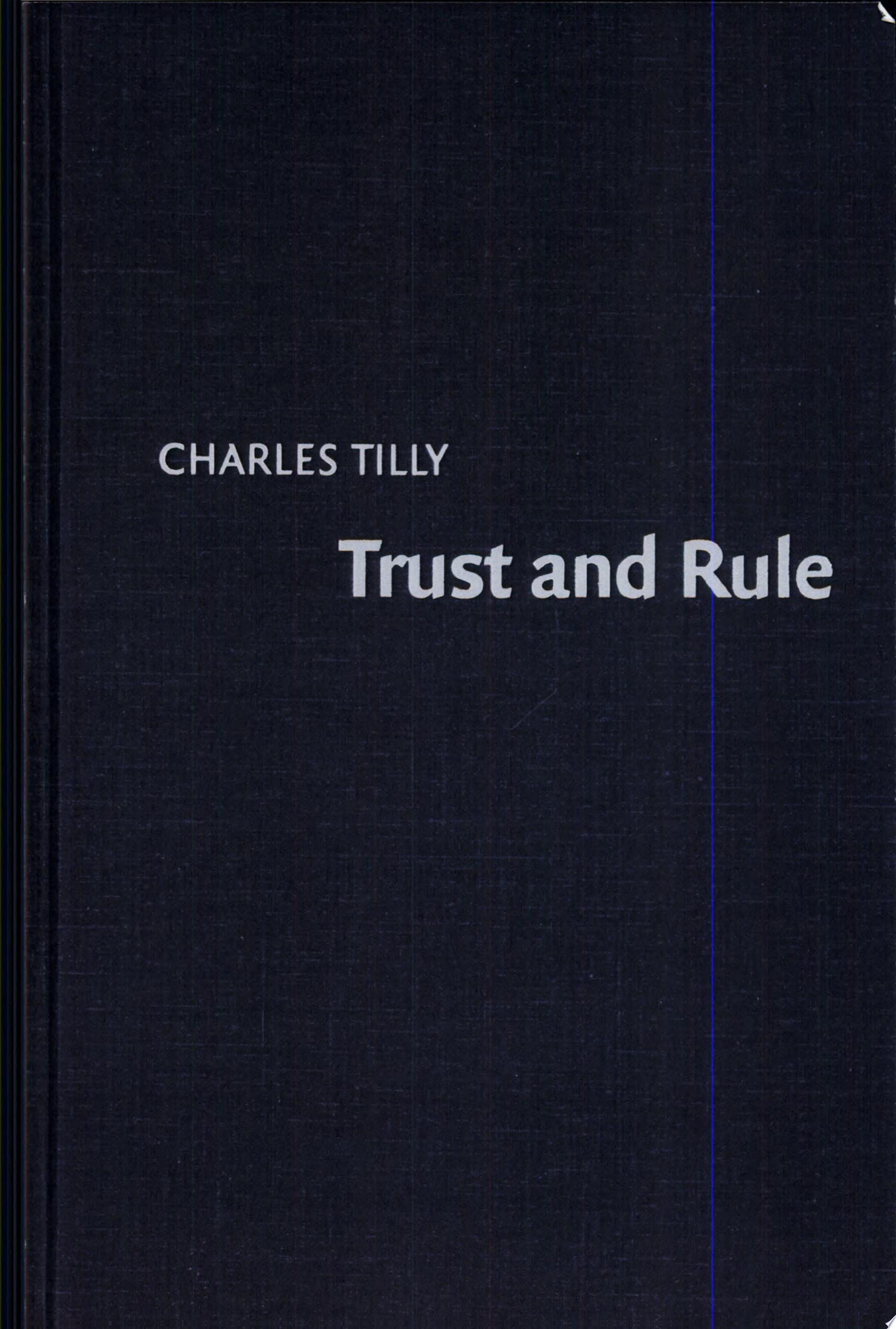 Trust and Rule