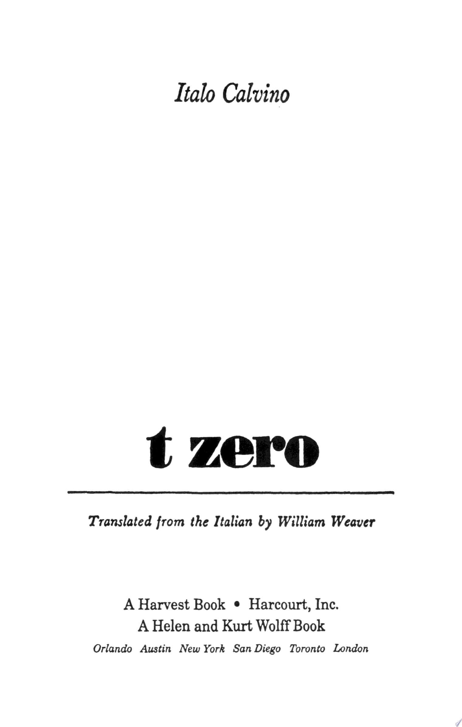 T Zero