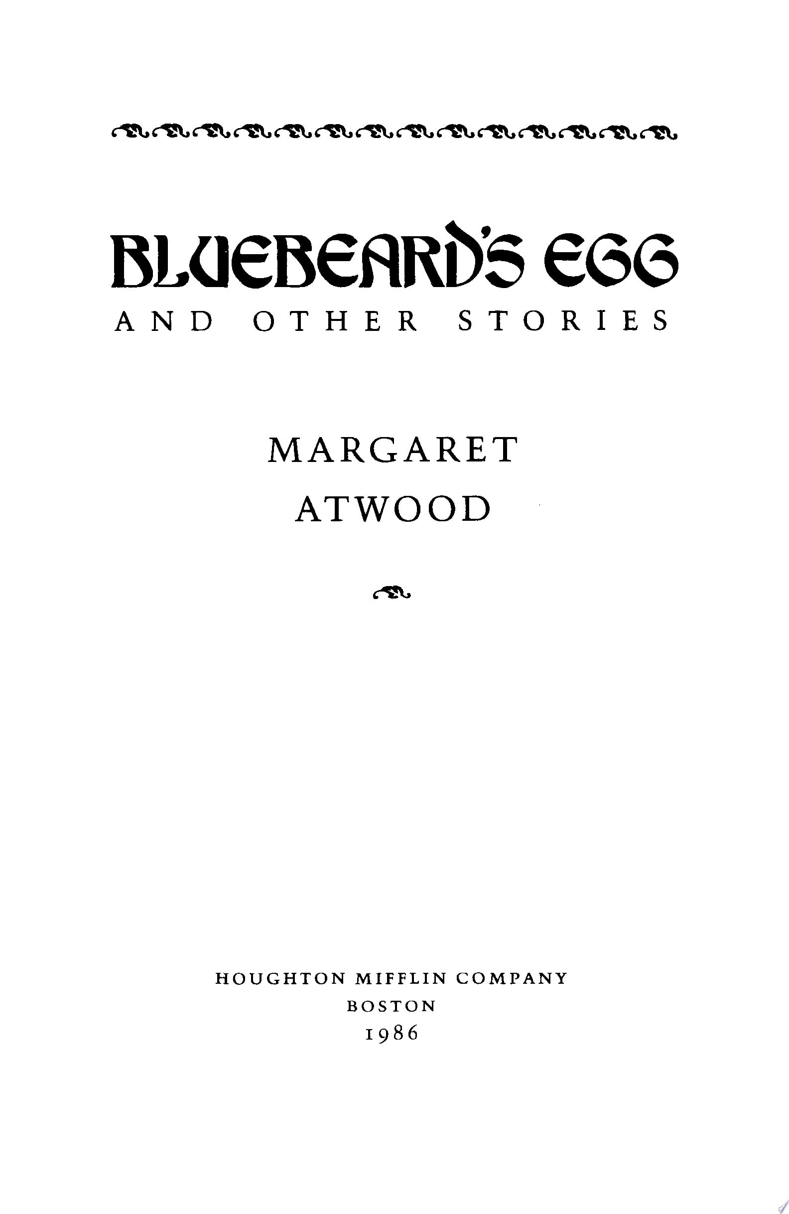 Bluebeard's Egg