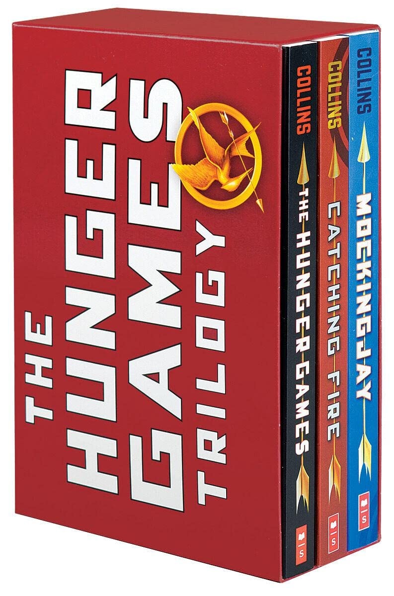 3 volumes : The Hunger Games ; Catching Fire ; Mockingjay