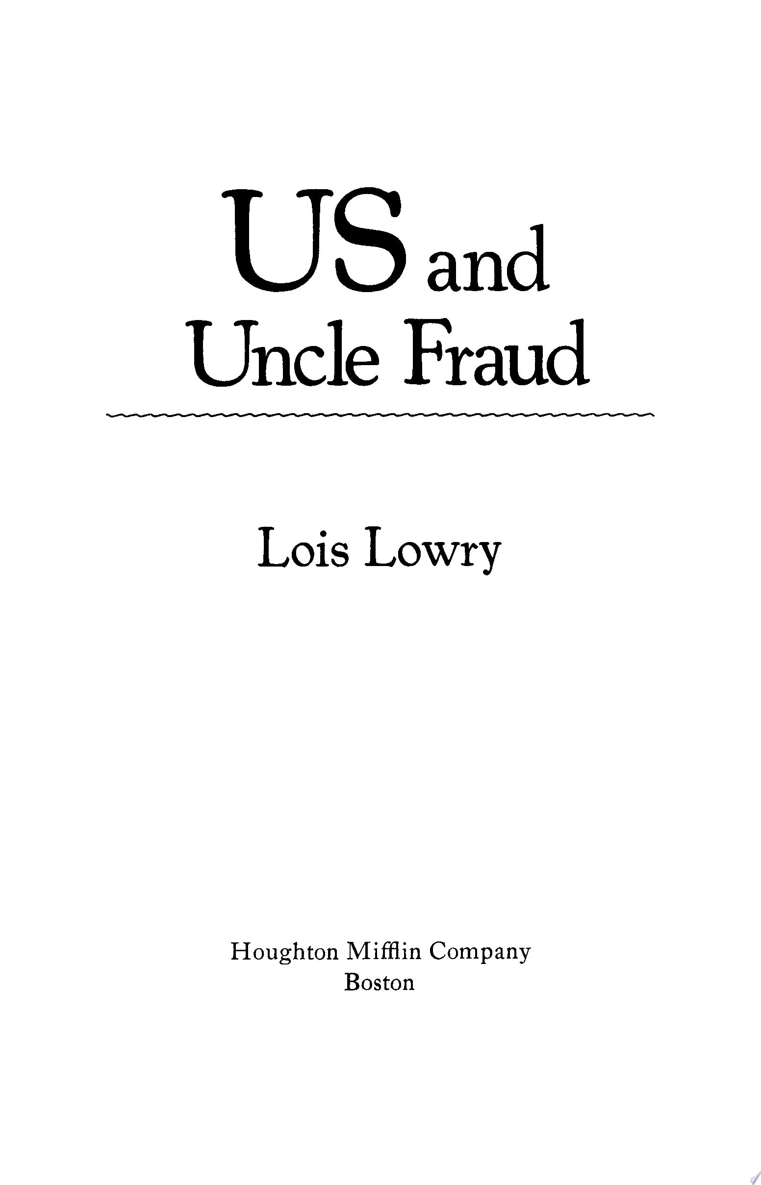 Us and Uncle Fraud